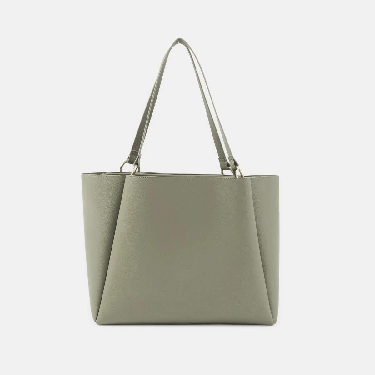 2 PU Tote Bag SOFT OLIVE, 2 of 5