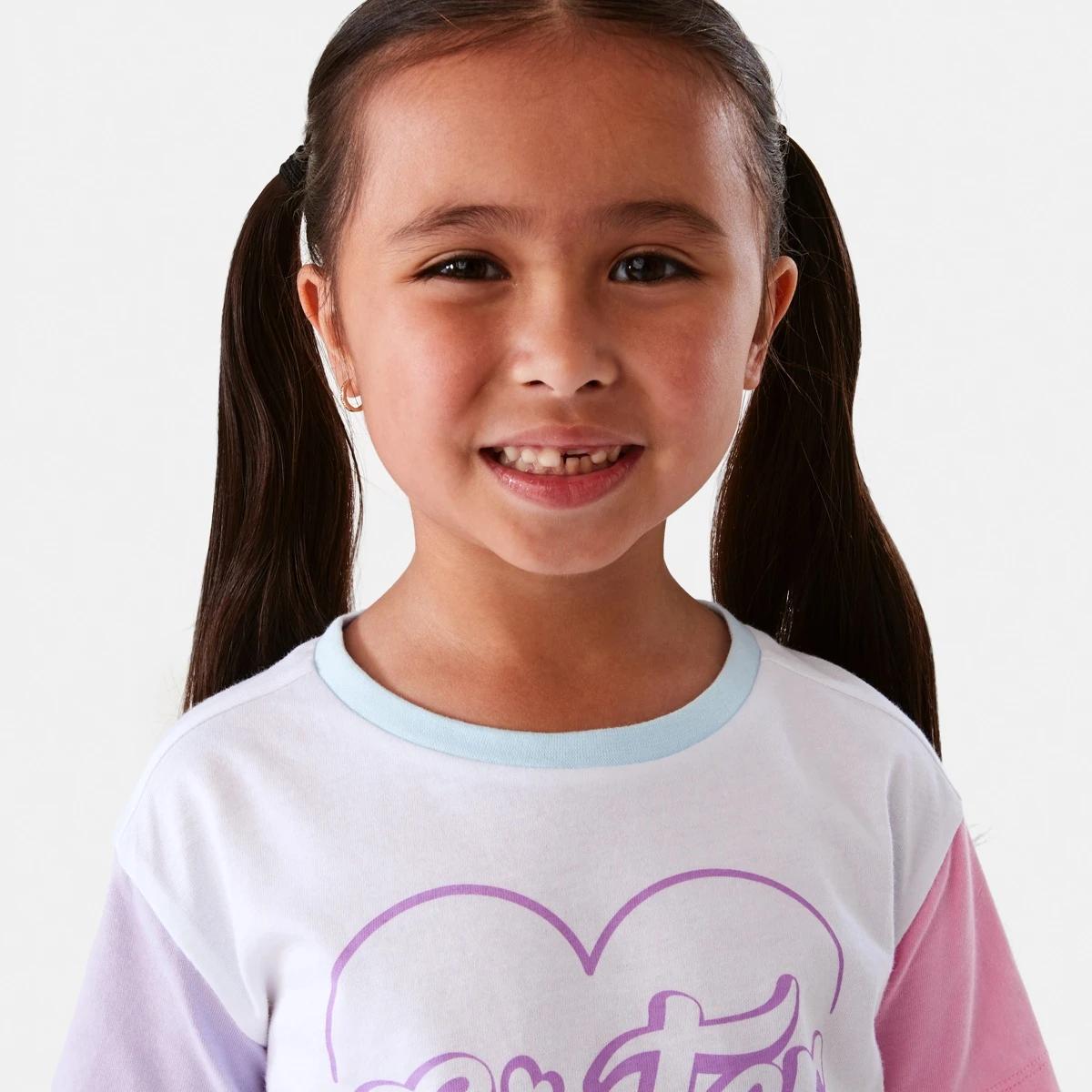 3 Short Sleeve Print T-shirt Wht Sister, 3 of 9