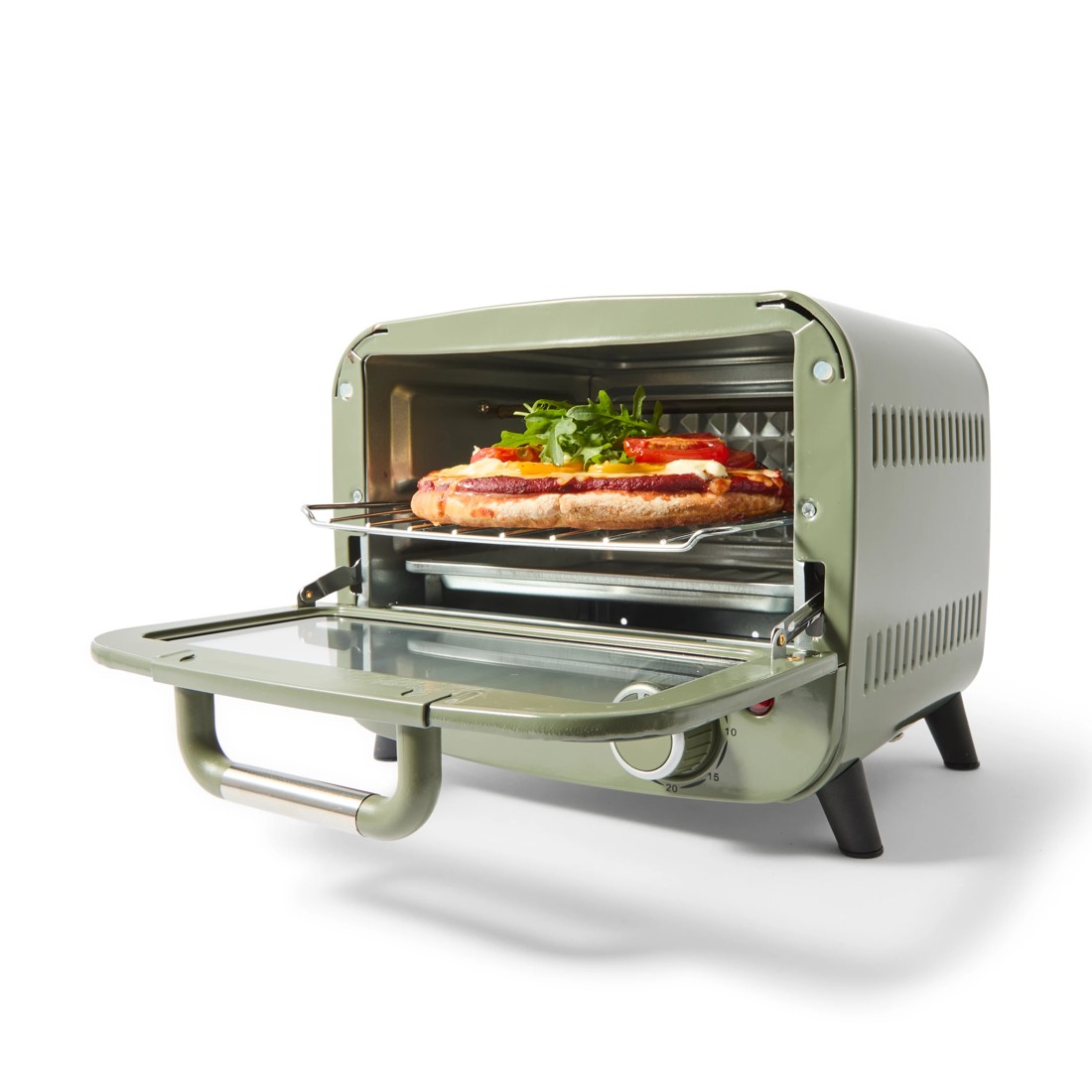 1 3L Mini Oven - Green, 1 of 10