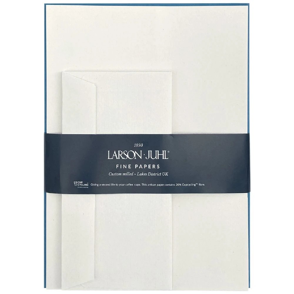 1 Larson-Juhl A4 Ambassador Writing Set 120gsm Natural White, 1 of 2