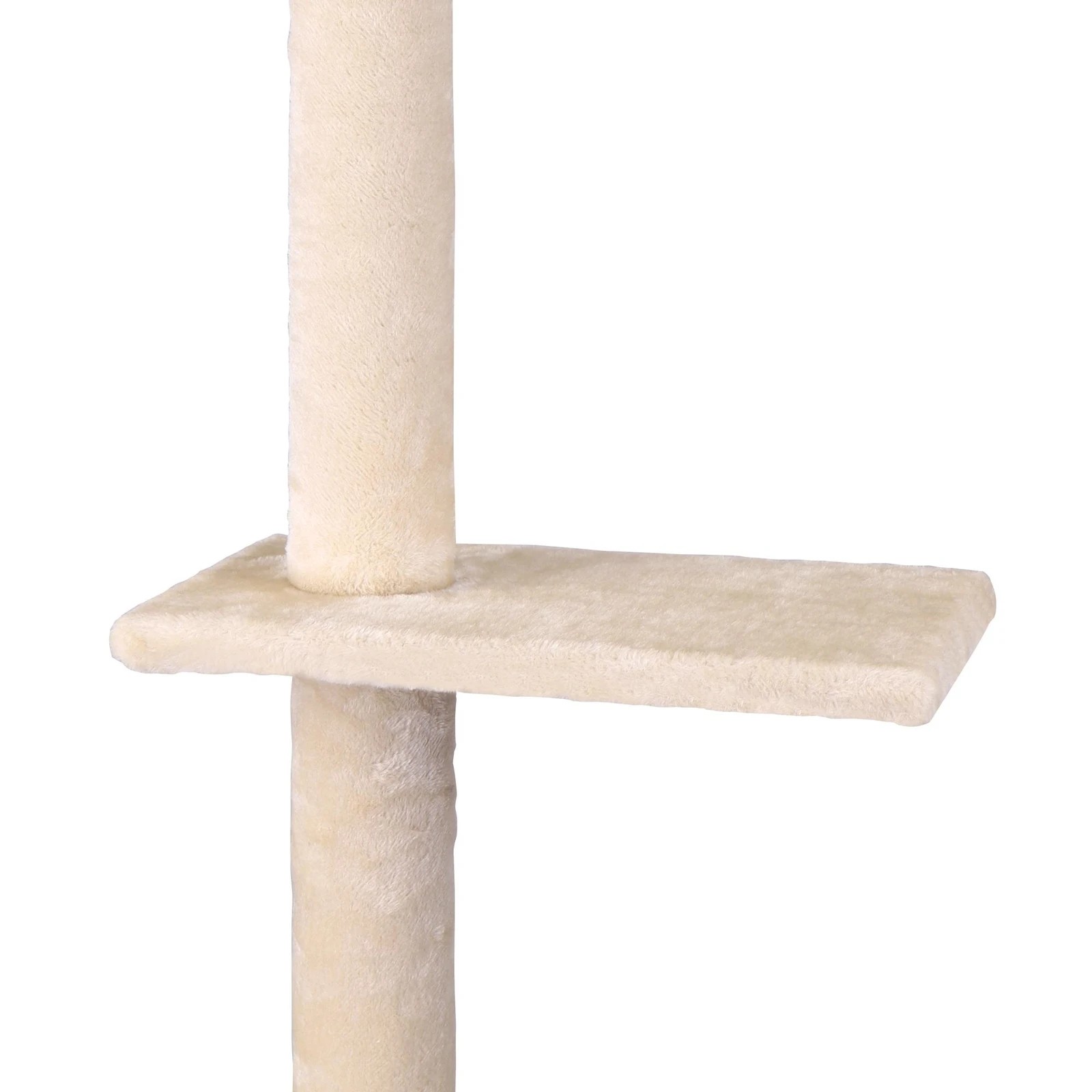 6 Beastie Cat Tree Scratching Post Scratcher Tower Condo House Furniture 230-286cm - Beige, 6 of 6