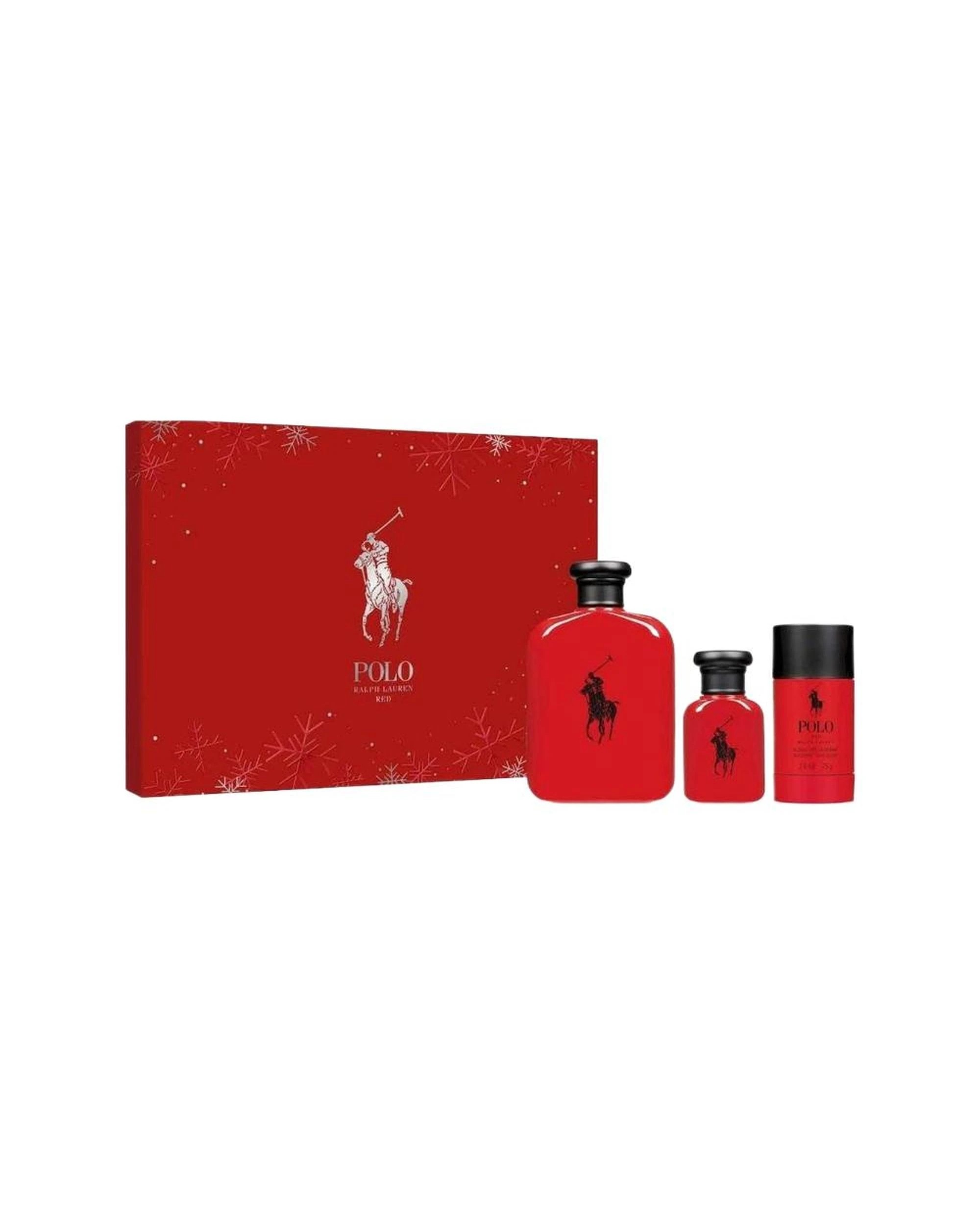 1 Ralph Lauren Polo Red 3 Piece 125ml Eau De Toilette, 1 of 1