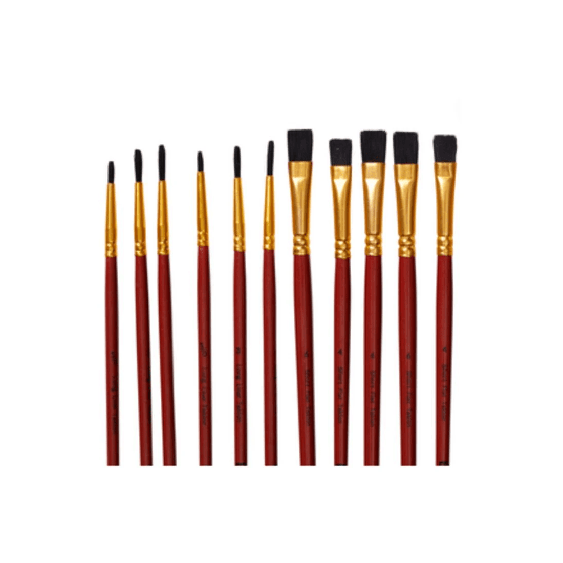 4 Born Taklon Value Paintbrush 50 Pack, 4 of 8
