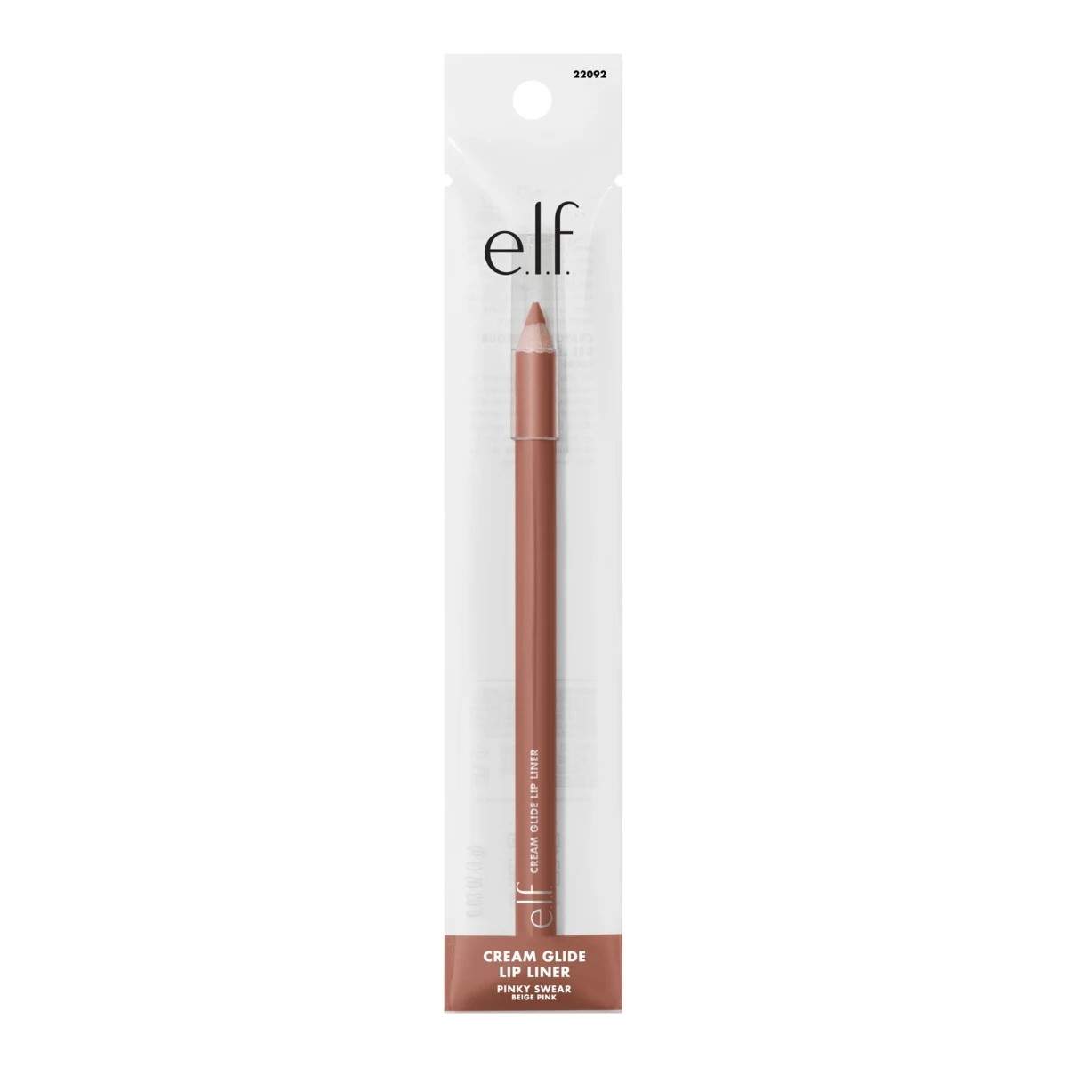 1 e.l.f. Cream Glide Lip Liner - Pinky Swear, 1 of 8