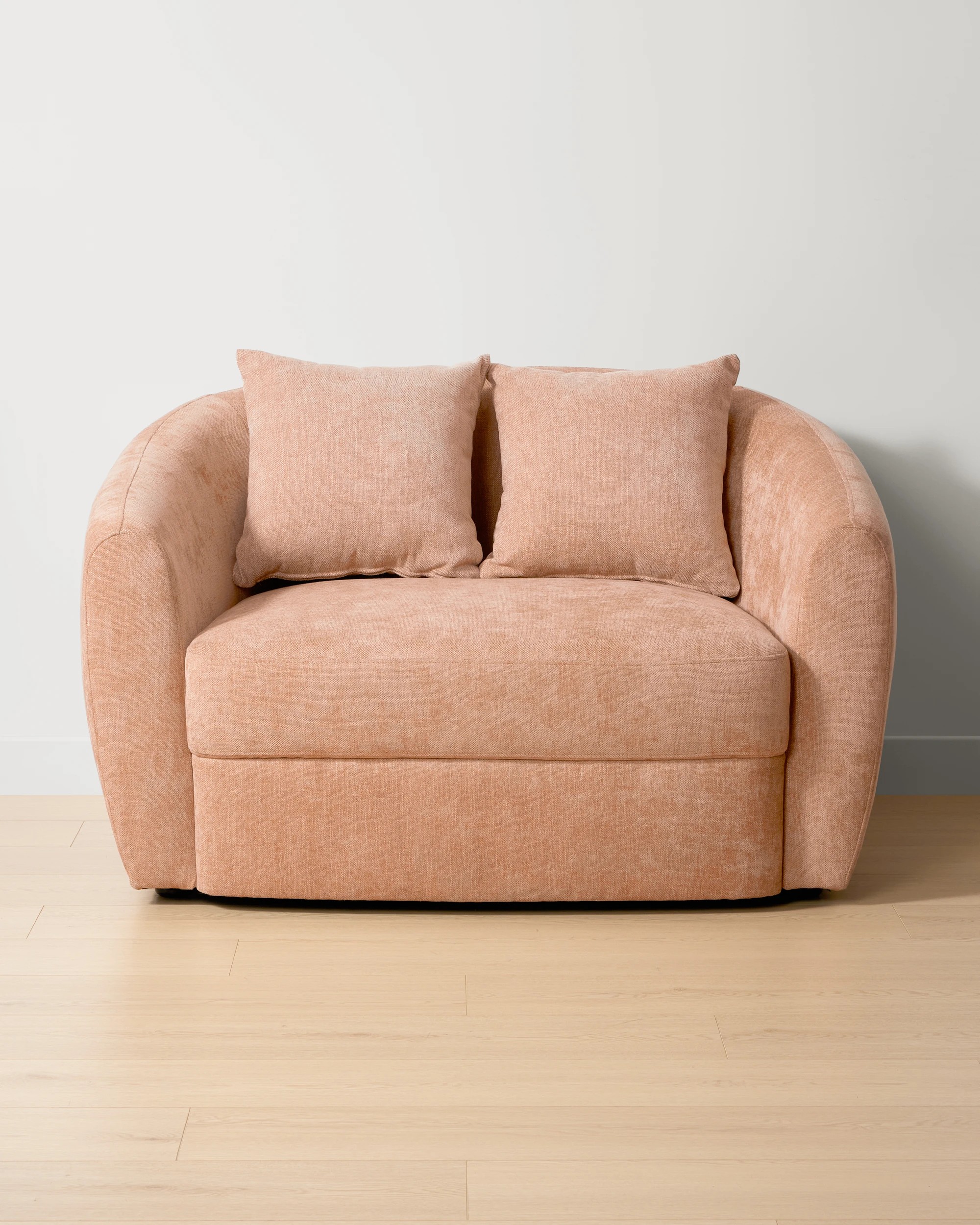 2 Lulu 1.5 Seat Lounge Chair - Pink, 2 of 8