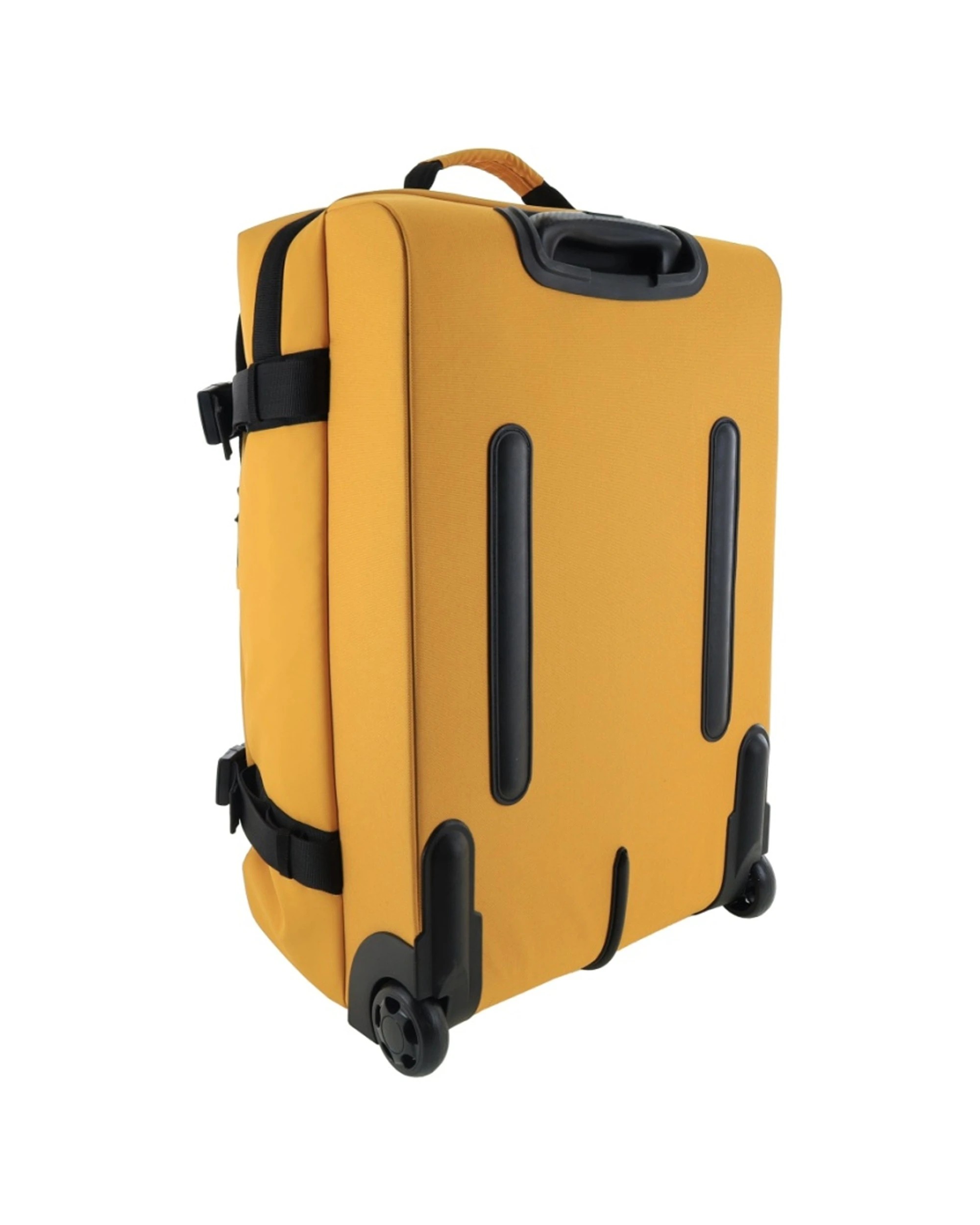 5 GAP Travel Large Soft Shell Suitcase Lockable Trolley Luggage 43x73cm - Yellow, 5 of 5