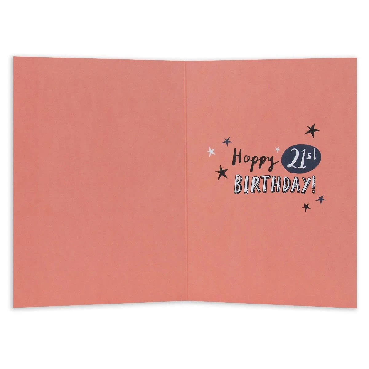 2 Connections from Hallmark 21st Birthday Card - Older and Cooler (But Not Wiser), 2 of 3