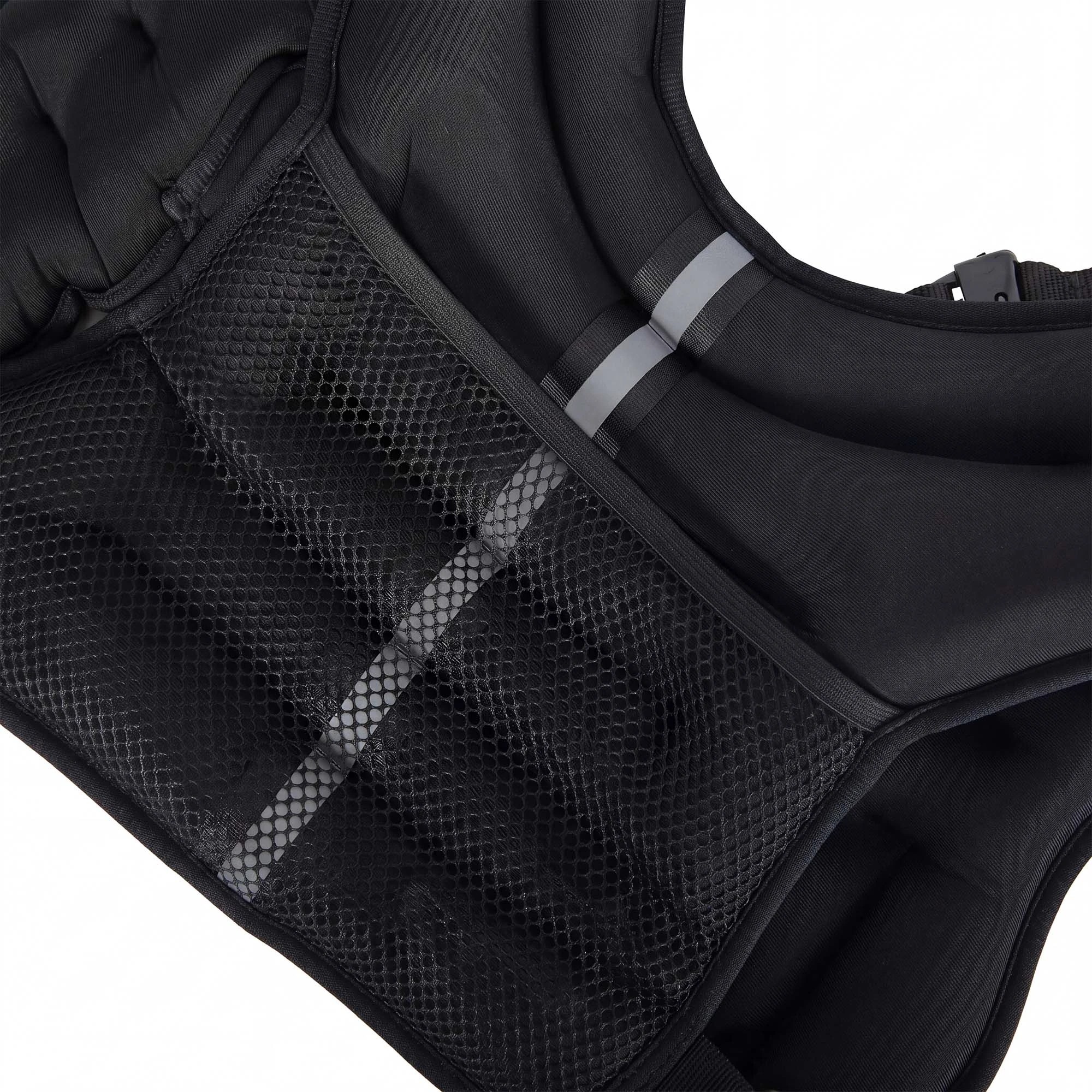 6 Centra Weight Vest 5.5kg Adjustable Fitness Vest for Running Walking Black, 6 of 8