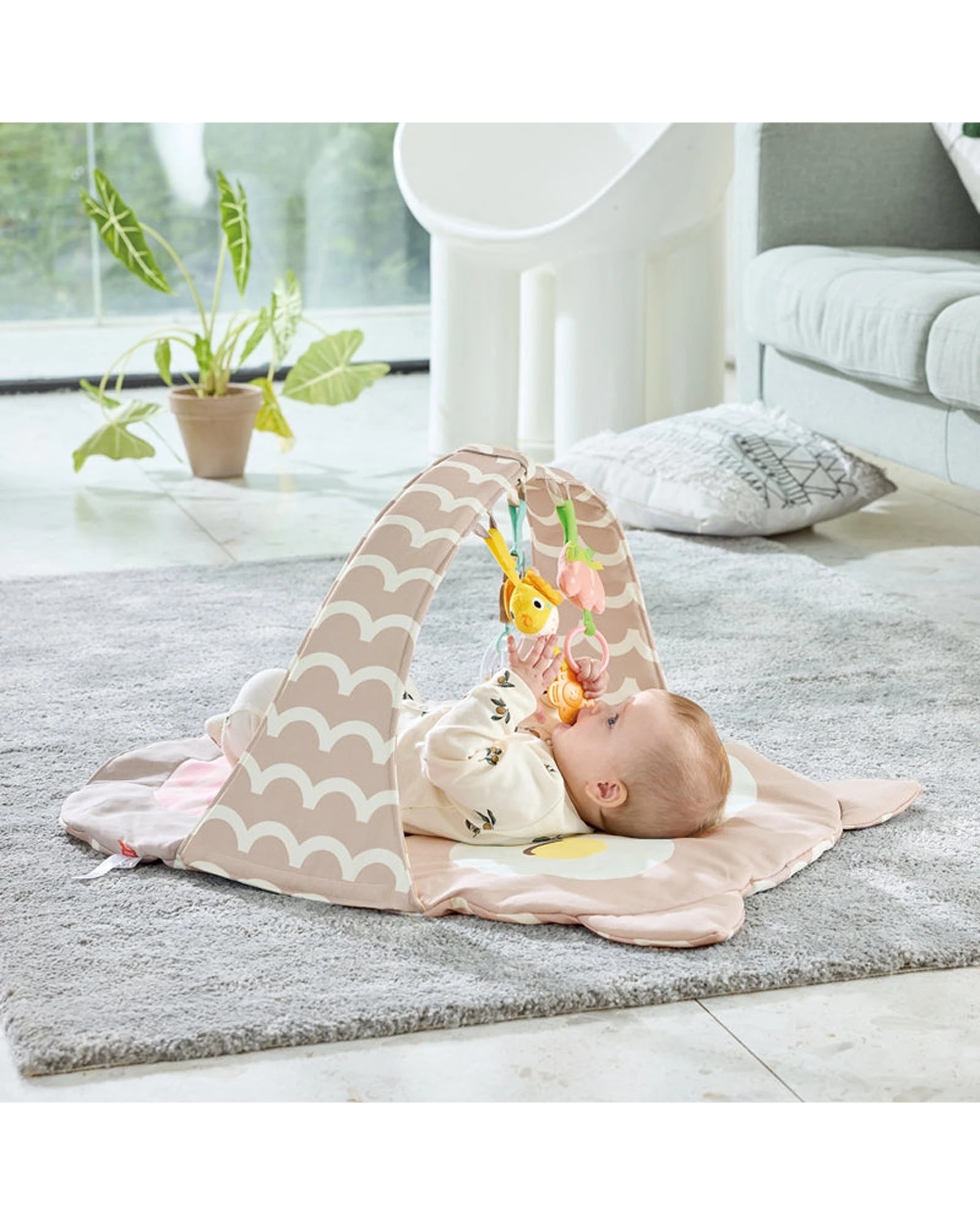 5 Hape Owl Bed Oscar Soft Cotton Play Mat With Toys - Multi, 5 of 5