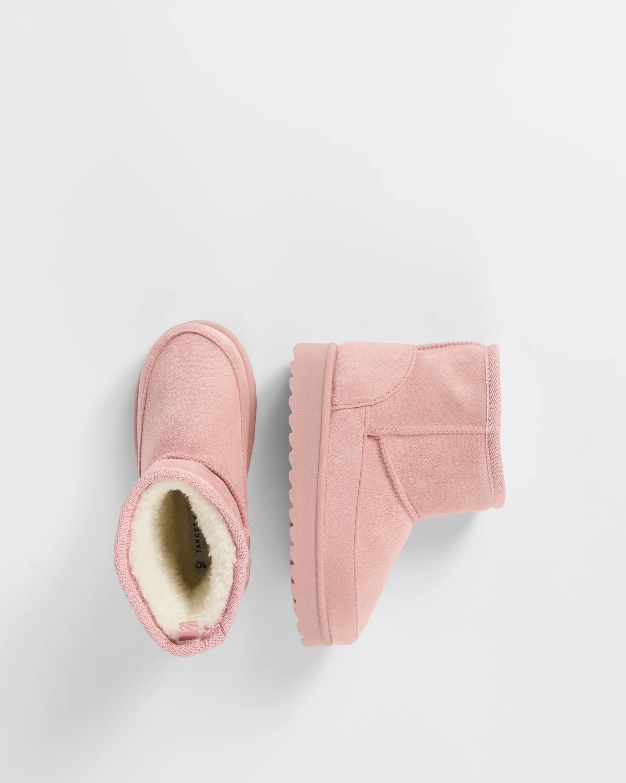 3 Target Kids Slipper Boot PINK, 3 of 3