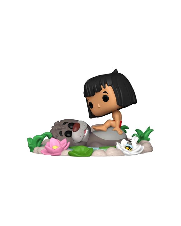Funko Jungle Book Baloo And Mowgli Pop Moment Kids Figure Toy Collectible - Multi