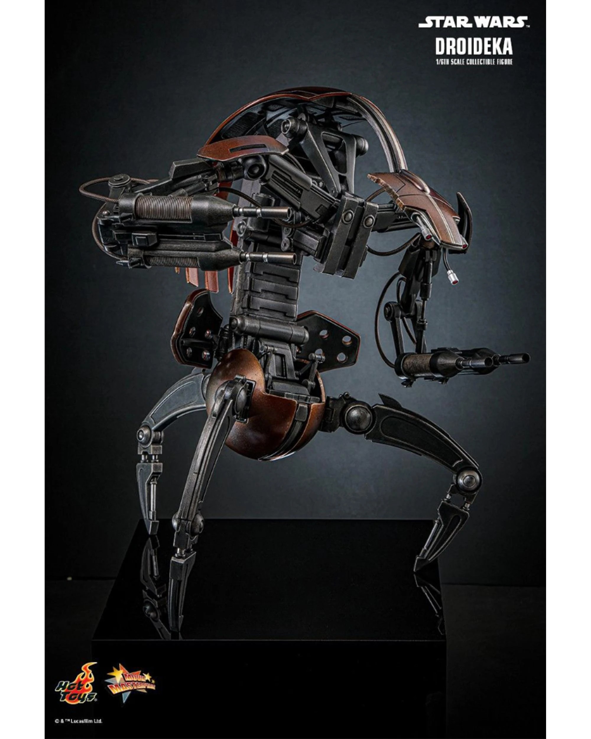 4 Hot Toys Star Wars Episode 1 The Phantom Menace Droideka 1:6 Scale Collectible Action Figure, 4 of 9