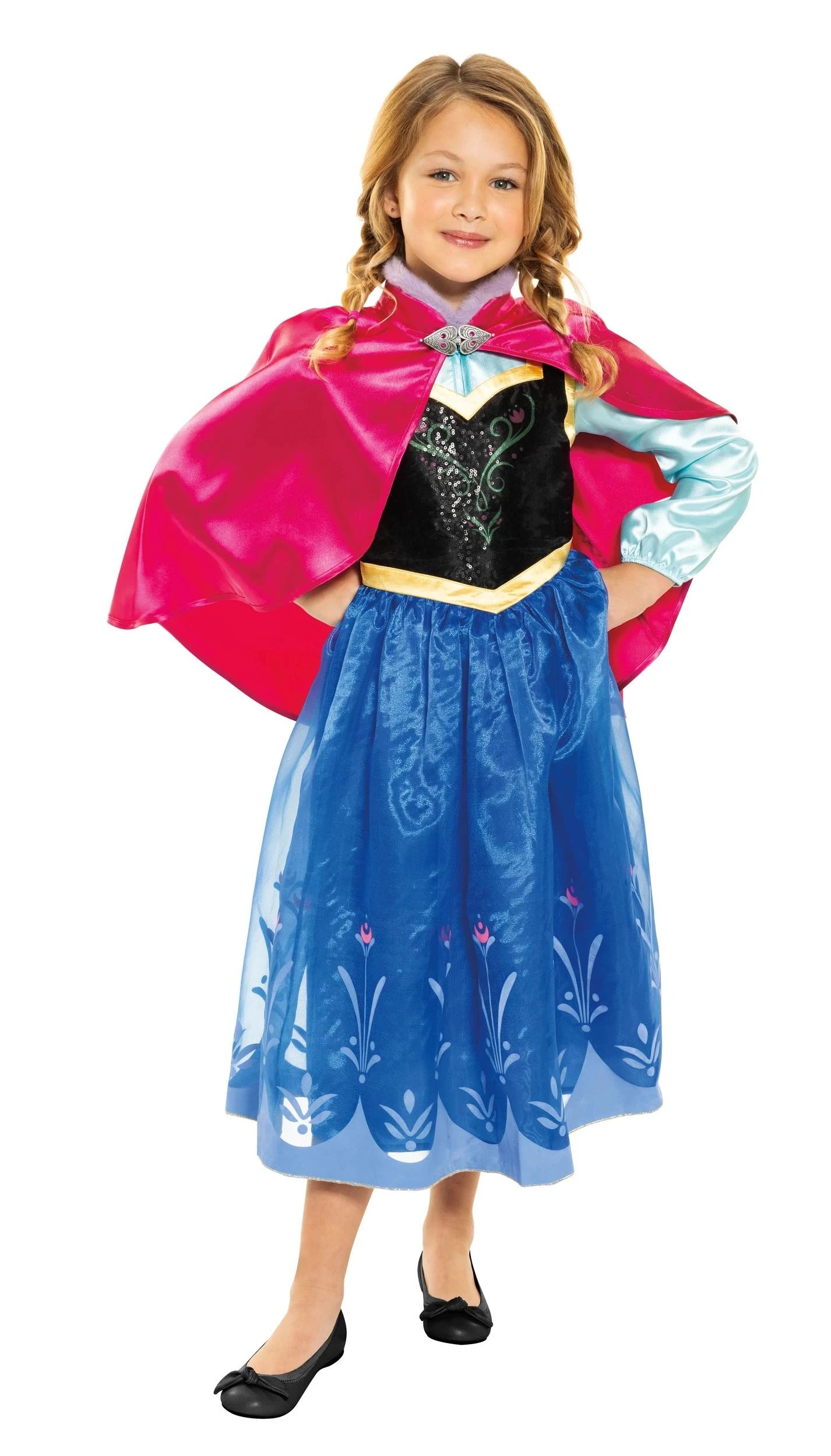 3 Disney Frozen Anna Classic Kids Costume - Ages 7 - 8 - Multi, 3 of 3