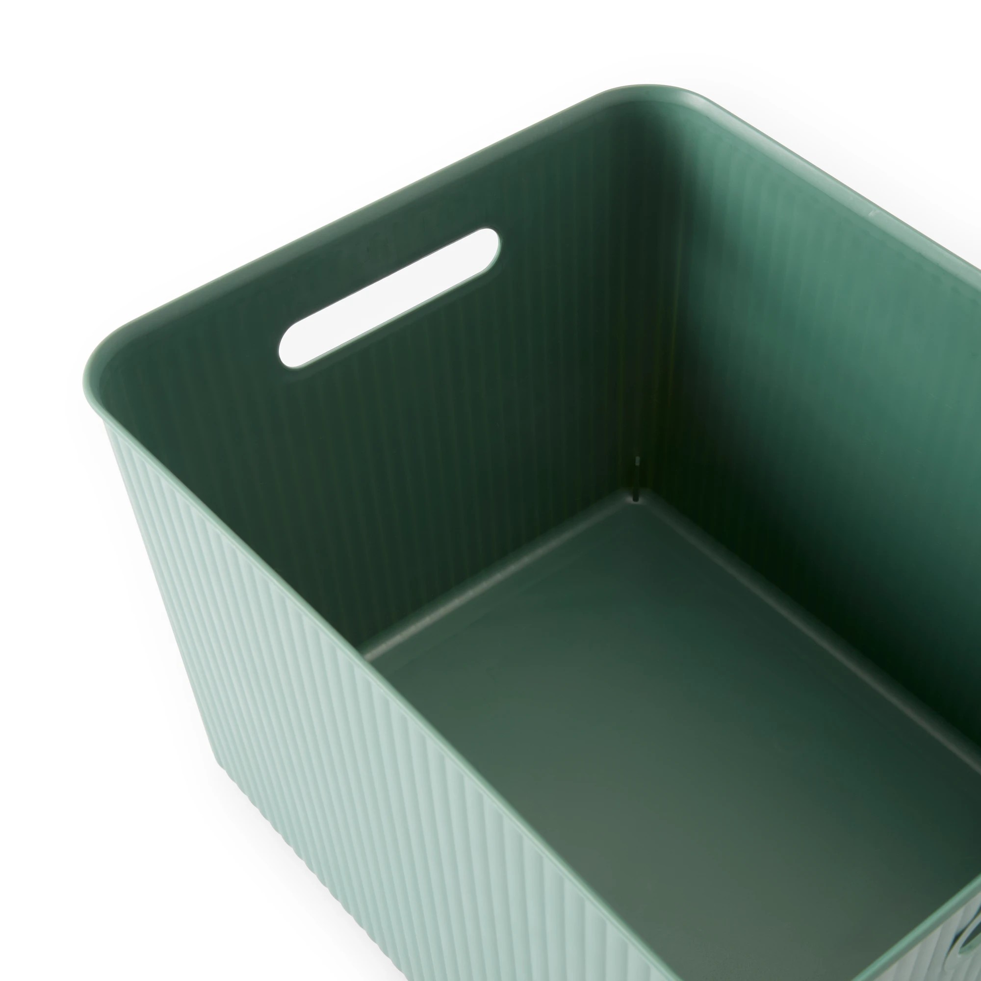 8 18L Ribbed Container - Green, 8 of 9