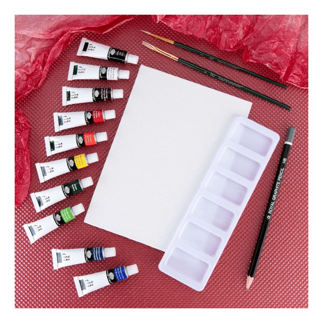 8 Royal & Langnickel Essentials Oil Paint Set 15 Piece, 8 of 8