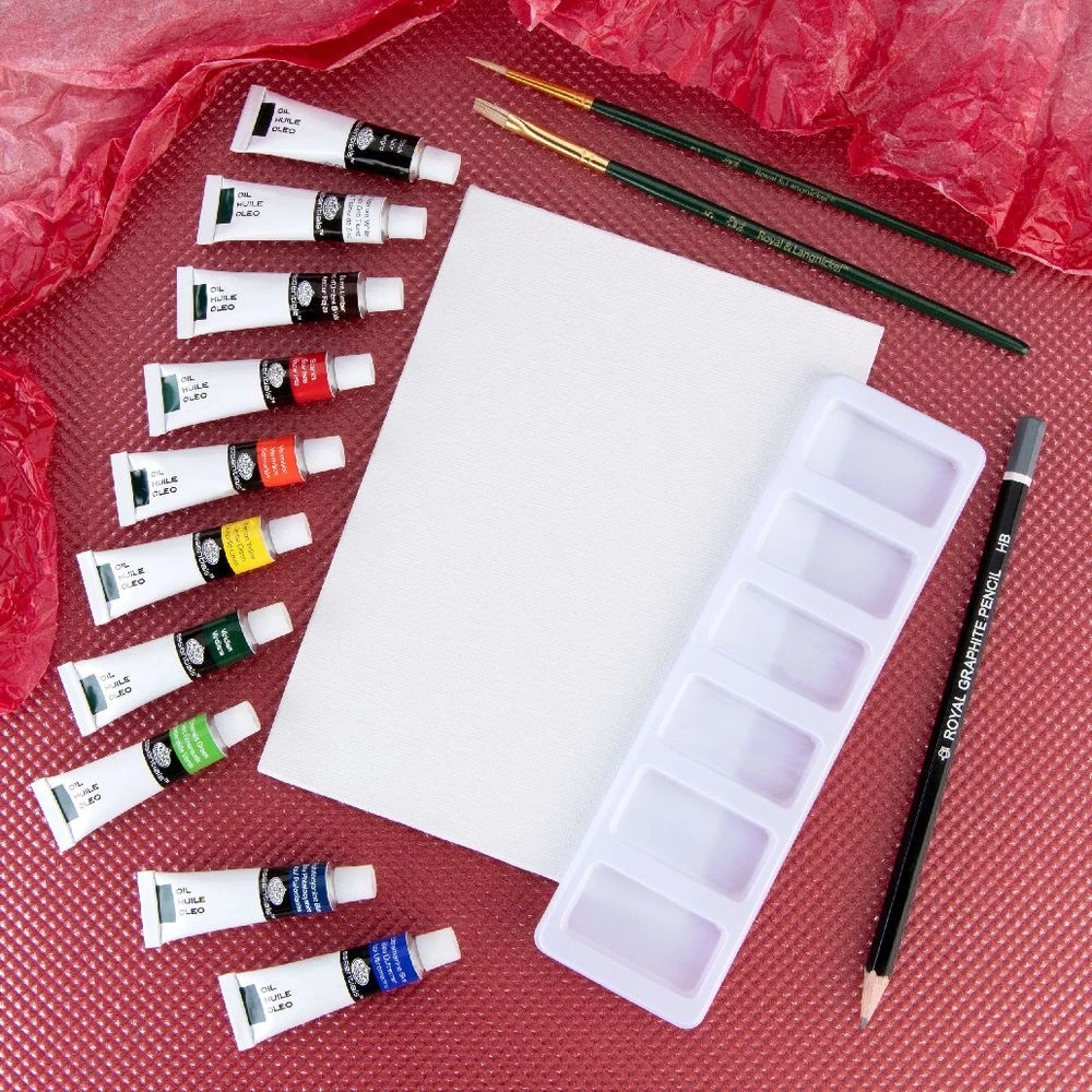 8 Royal & Langnickel Essentials Oil Paint Set 15 Piece, 8 of 8
