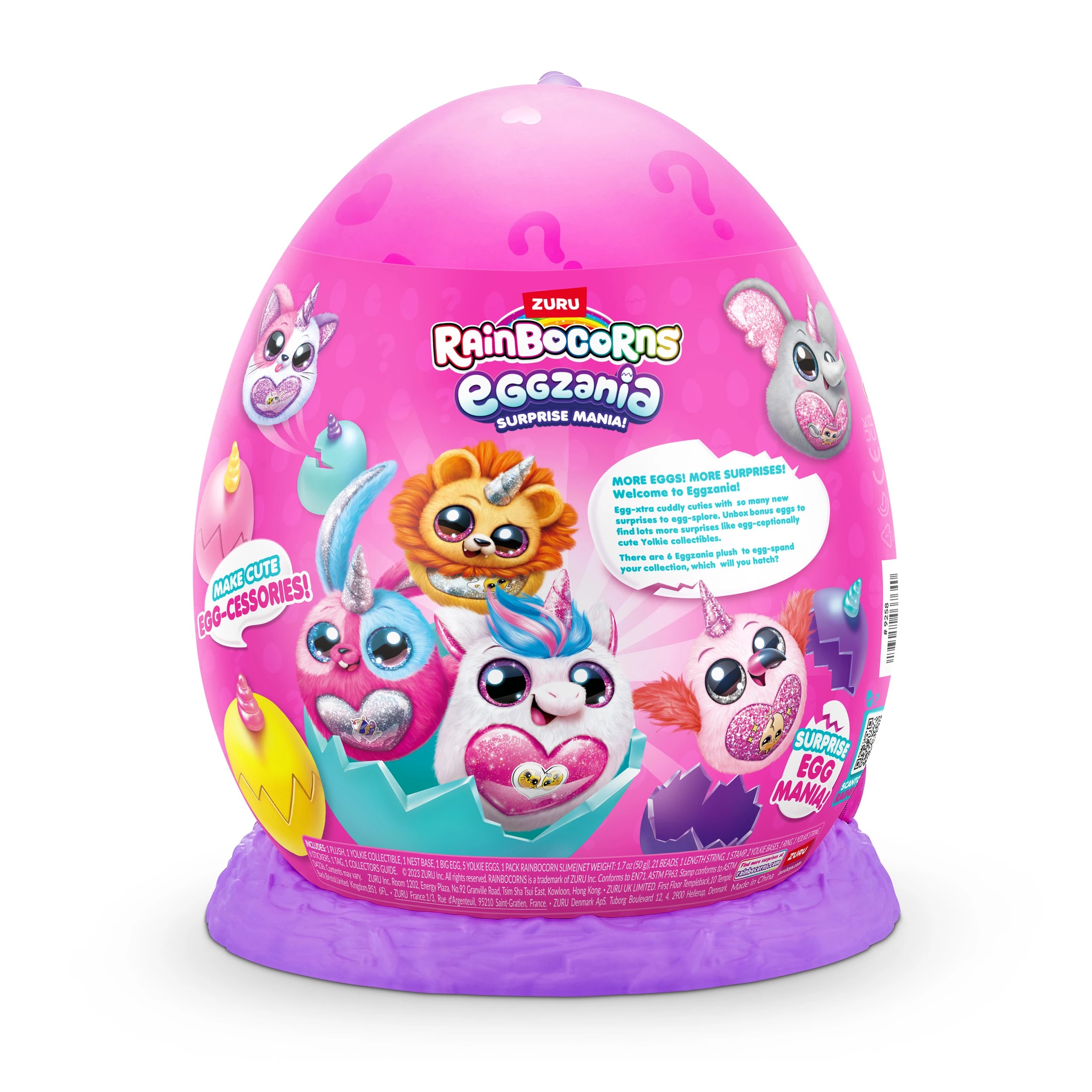 7 Zuru Rainbocorns Eggzania Surprise Mania! - Assorted, 7 of 7