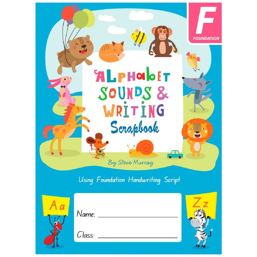 1 Alphabet Sounds and Writing Scrapbook, 1 of 2