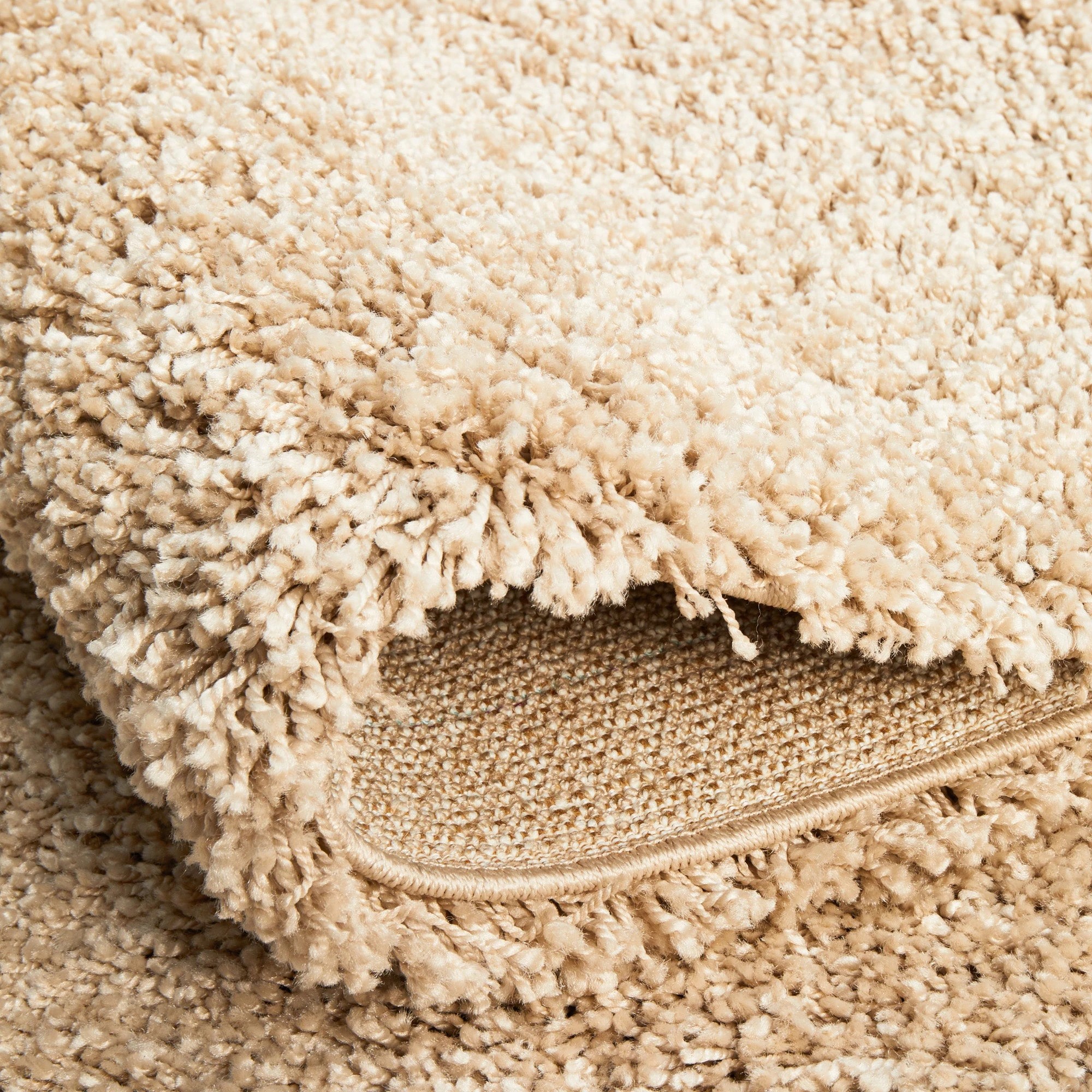 9 Common Ground Rugs Bayfront 290x200cm - Large Shag Rug - Beige, 9 of 9