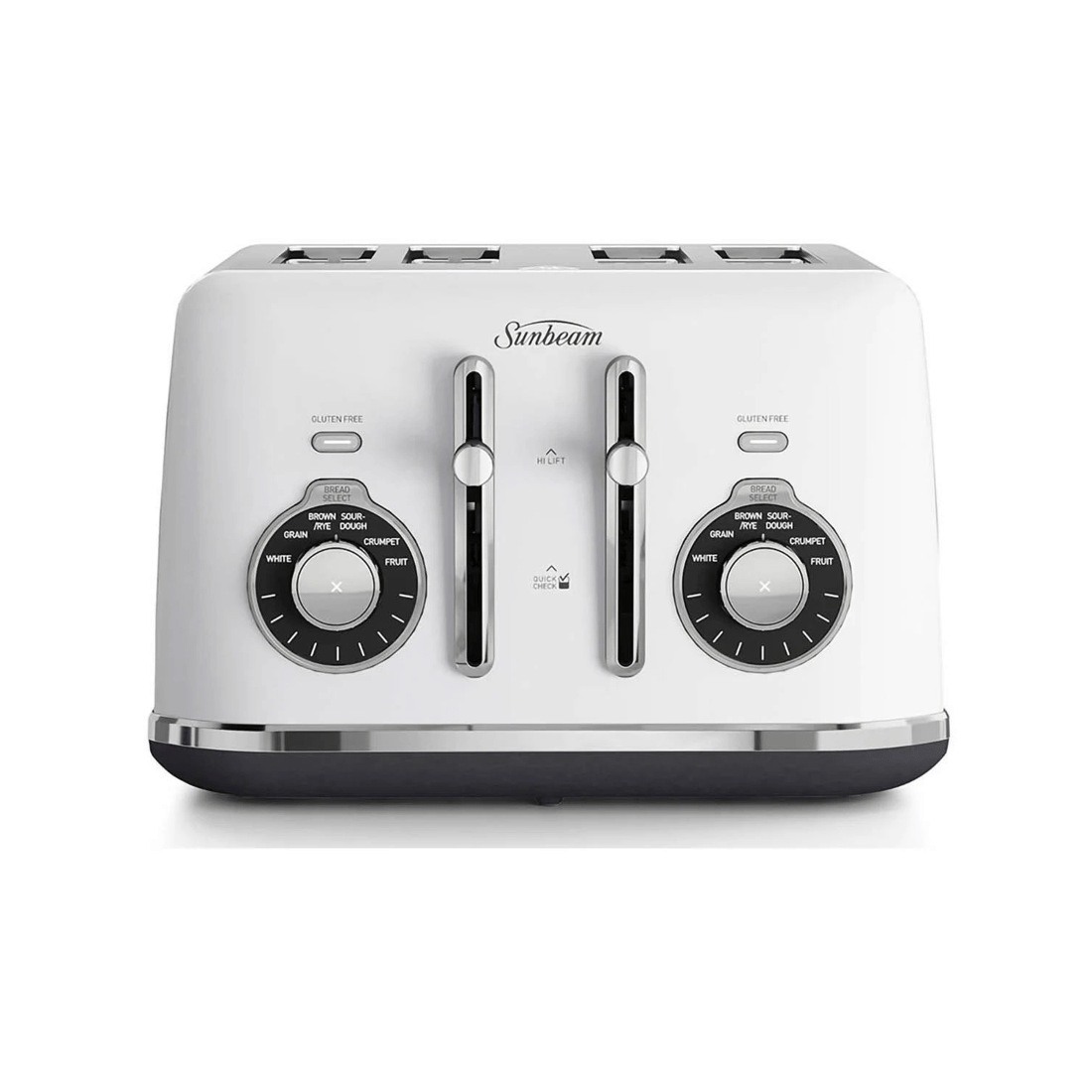 1 Sunbeam Alinea Select 4 Slice Bread Select Toaster - White Sky, 1 of 1