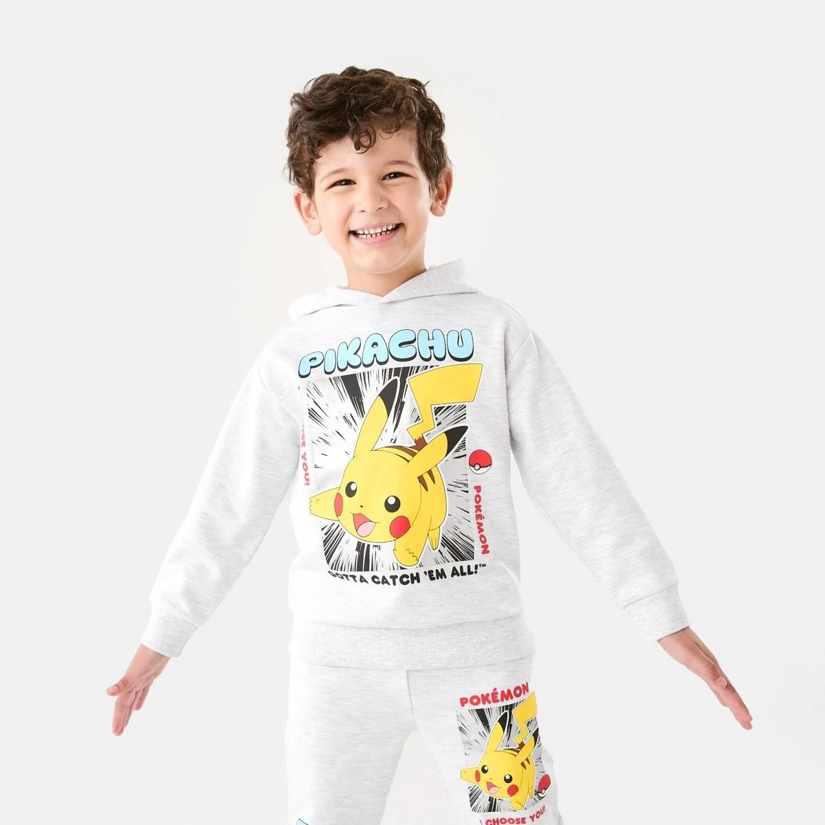 1 Pokemon License Print Hoodie Pokemon, 1 of 8