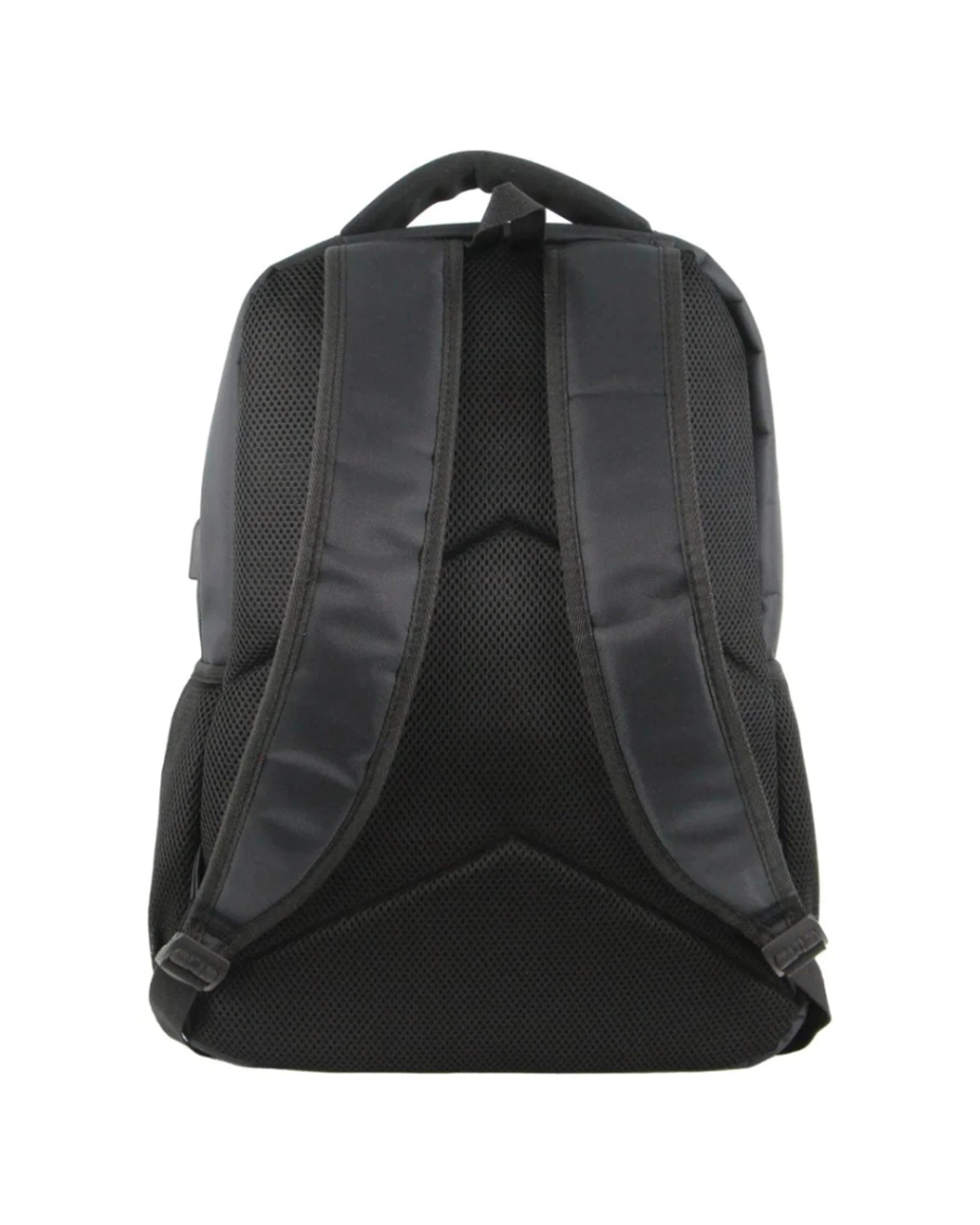 3 Pierre Cardin Laptop Backpack Padded Section USB Port RFID Ergonomic Straps - Black, 3 of 3