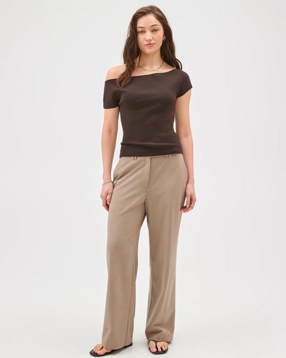 Lily Loves Off Shoulder Sculpt Top - Kmart