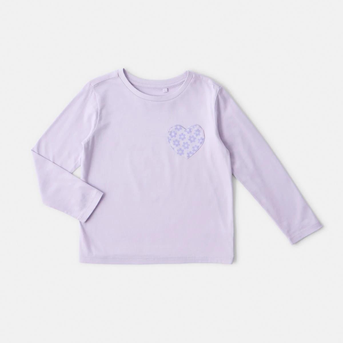7 Long Sleeve Pocket T-shirt Pst Purple, 7 of 8