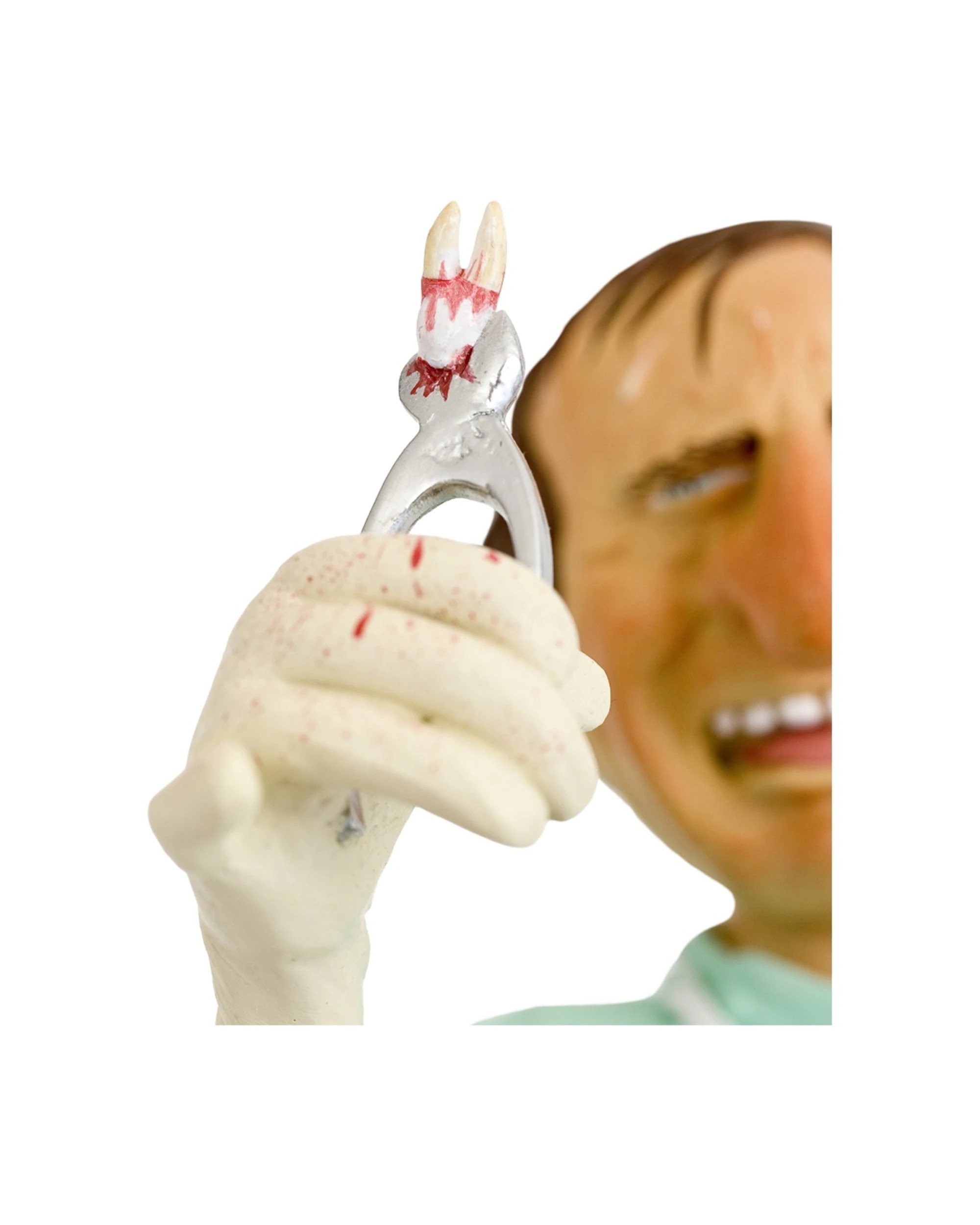 3 The Comic Art of Guillermo Forchino Full Size Dentist Figurine - Multi, 3 of 6
