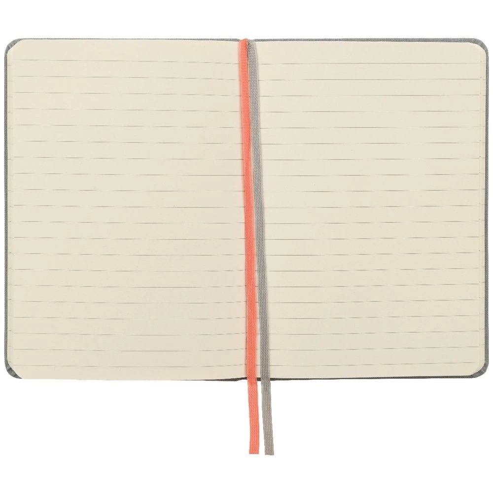 4 Modena A6 Linen Ruled Notebook Grey, 4 of 5