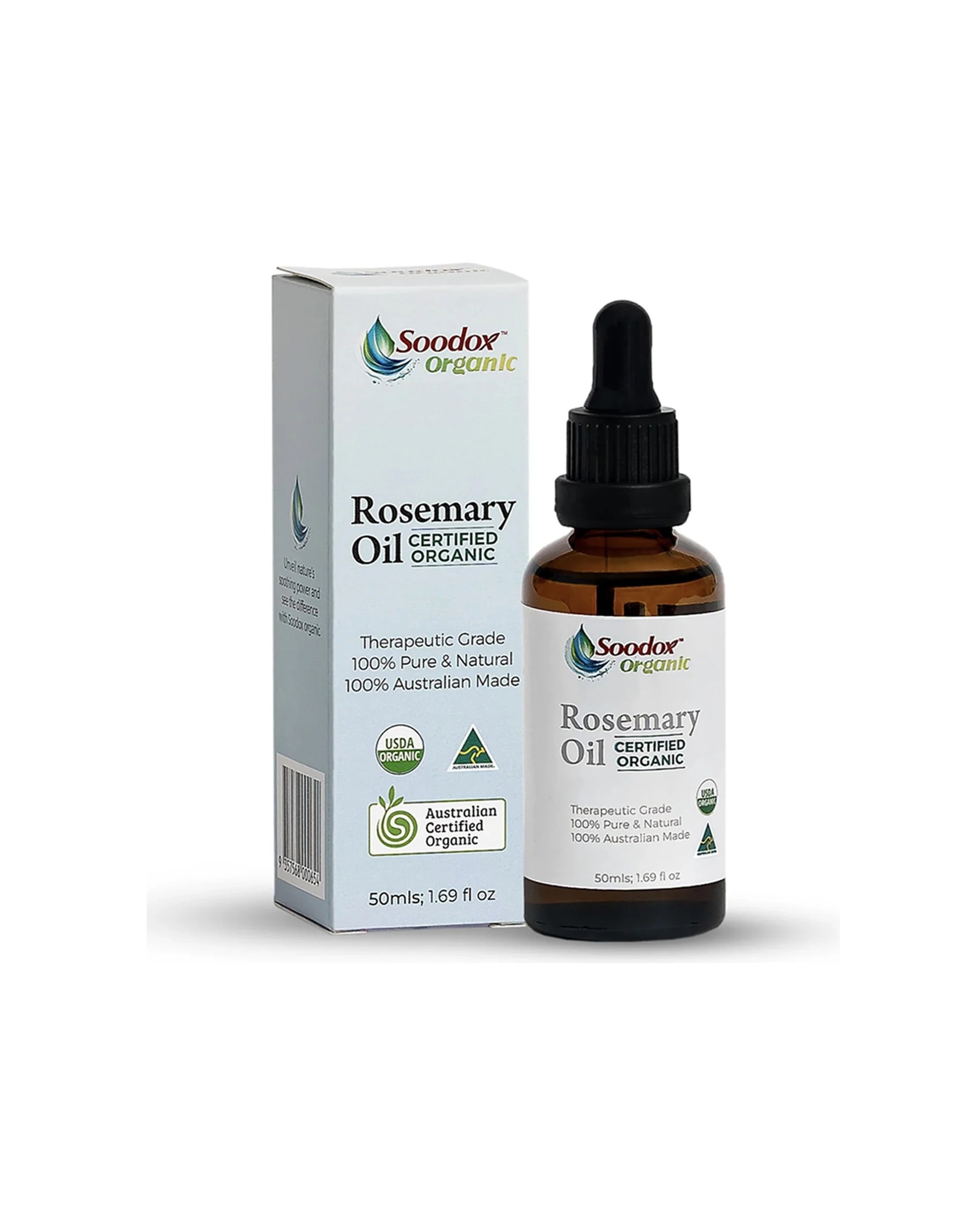 1 Soodox Organic Rosemary Oil 50ml, 1 of 1