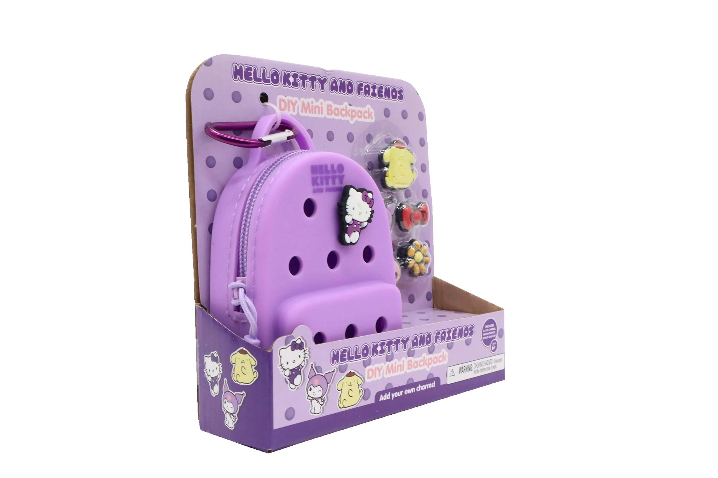 6 Hello Kitty Mini Charm Backpacks - Multi, 6 of 8