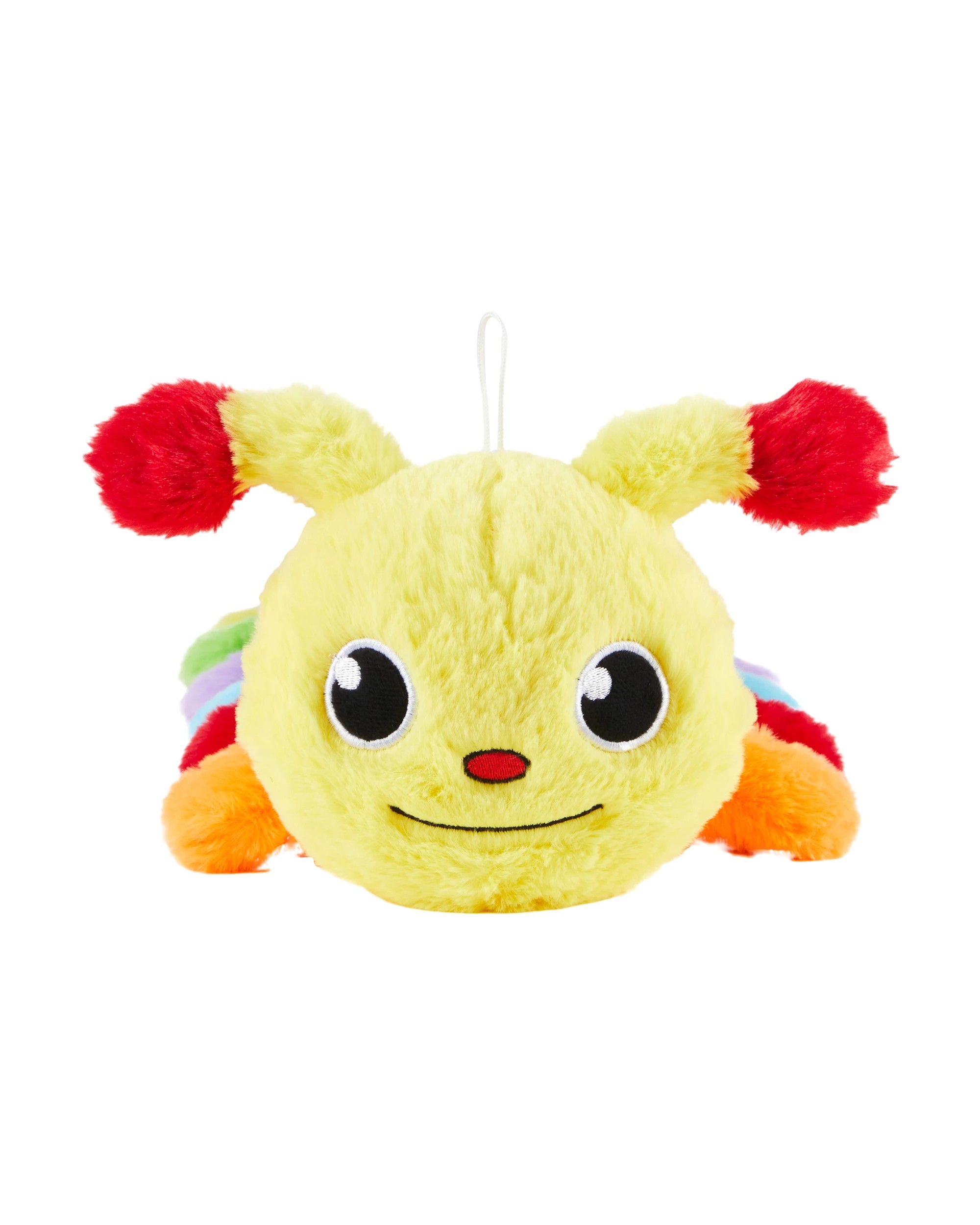 2 Pet Toy Plush Multi Squeaker Caterpillar, 2 of 4