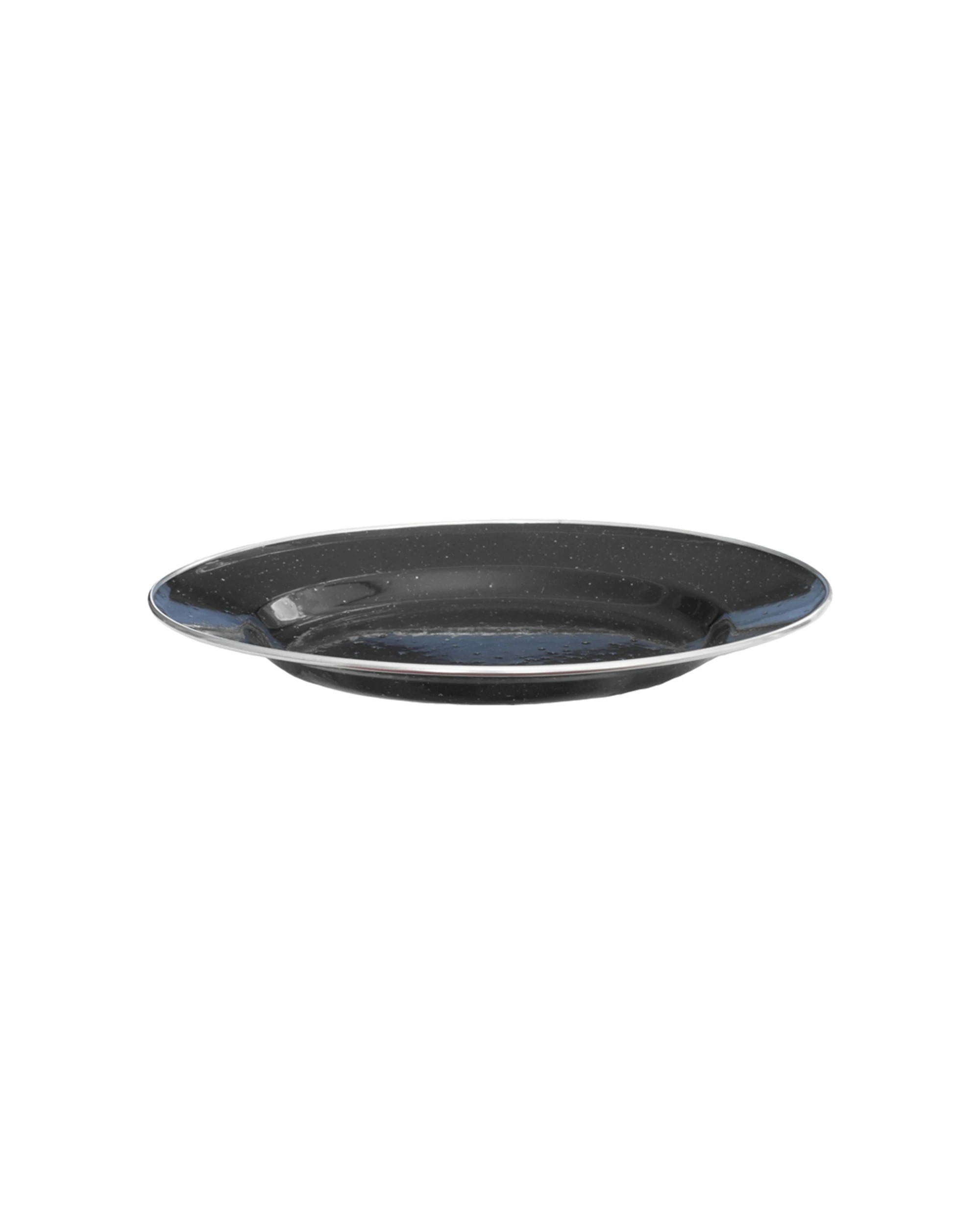 4 Wildtrak Premium Enamel Plate Durable For Outdoor Camping 6 Pack - Black, 4 of 5
