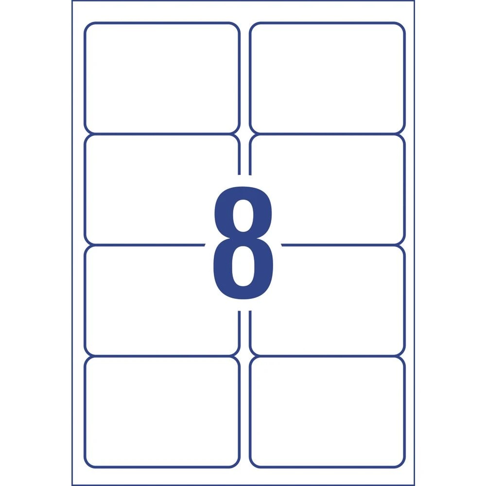 3 Avery 8UP Inkjet Laser Shipping Labels 100 Sheets, 3 of 8