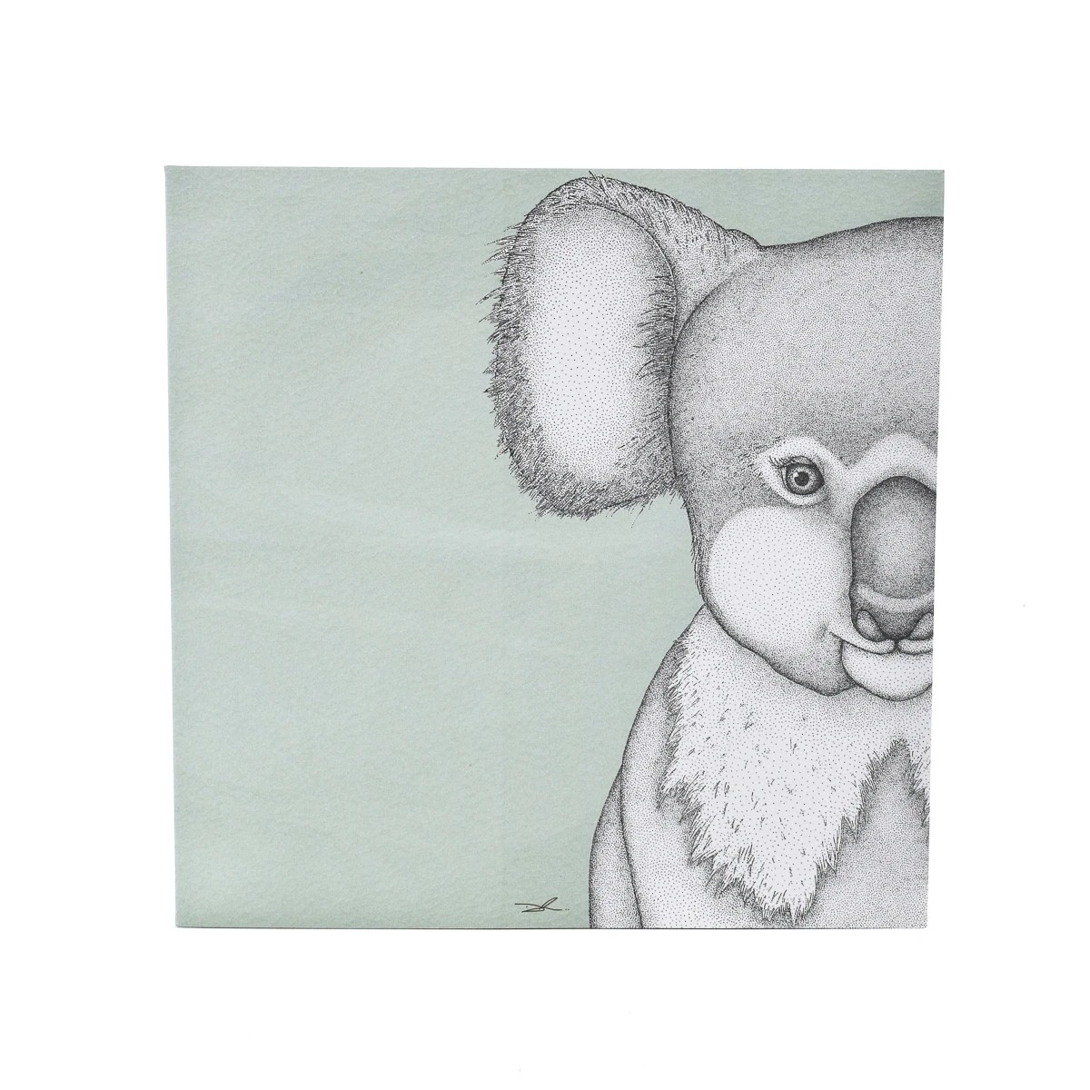 3 Hallmark Gallery Blank Card by Dots by Donna- Koala, 3 of 3