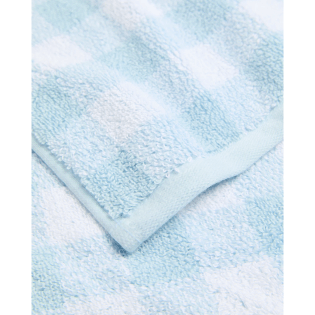 2 Target Georgie Australian Cotton Gingham Bath Sheet
 - Blue, 2 of 3