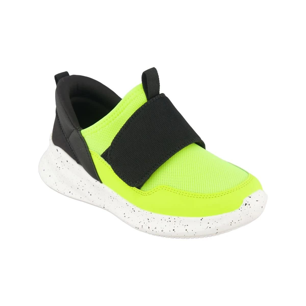 1 Senior Pull On Sneakers Yellow, 1 of 5