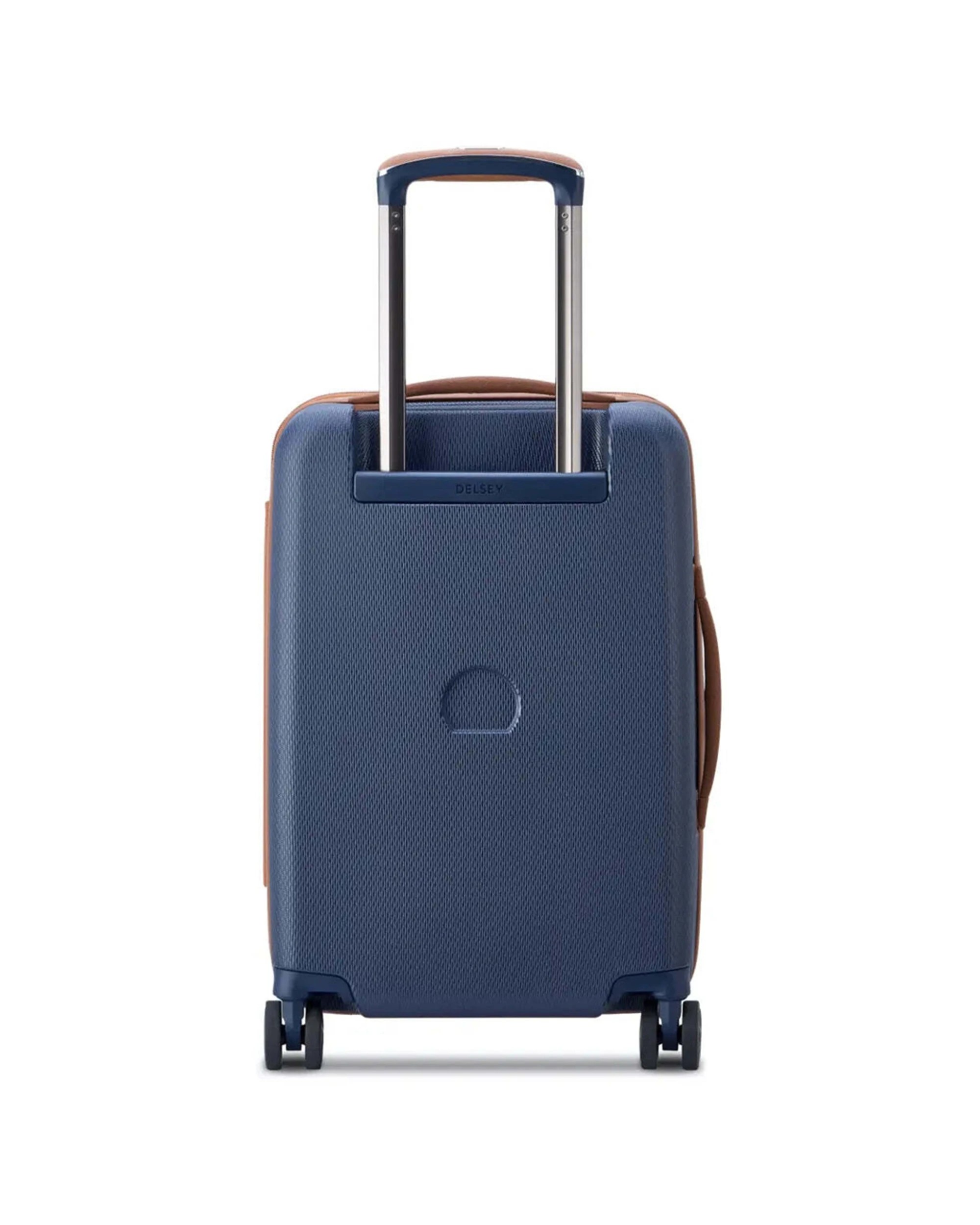 6 Delsey Chatelet Air 2.0 55 cm Expandable Laptop Cabin Suitcase TSA Lock Navy - Blue, 6 of 8