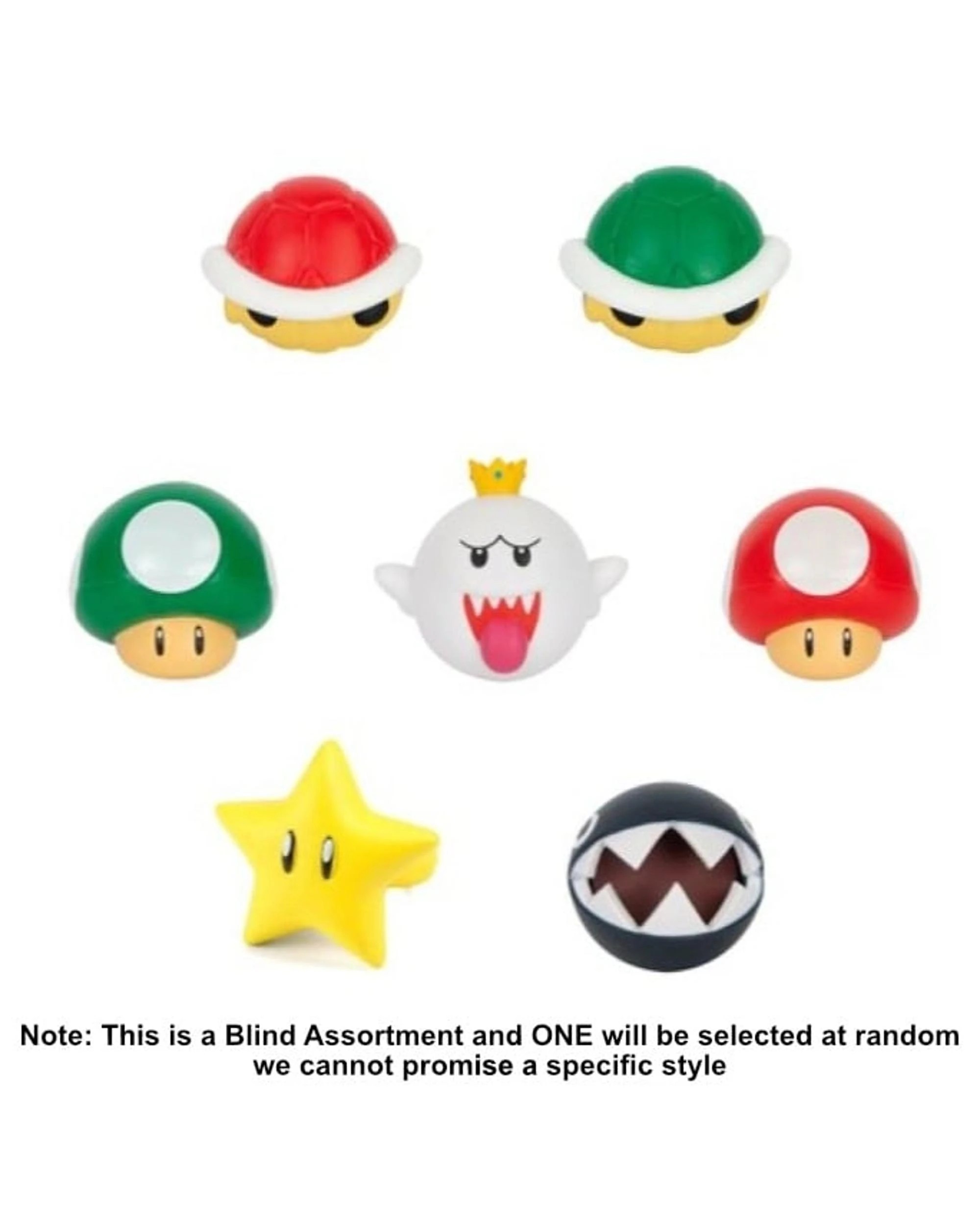 3 Super Mario Bros Collectors Ring Blind Capsule, 3 of 4