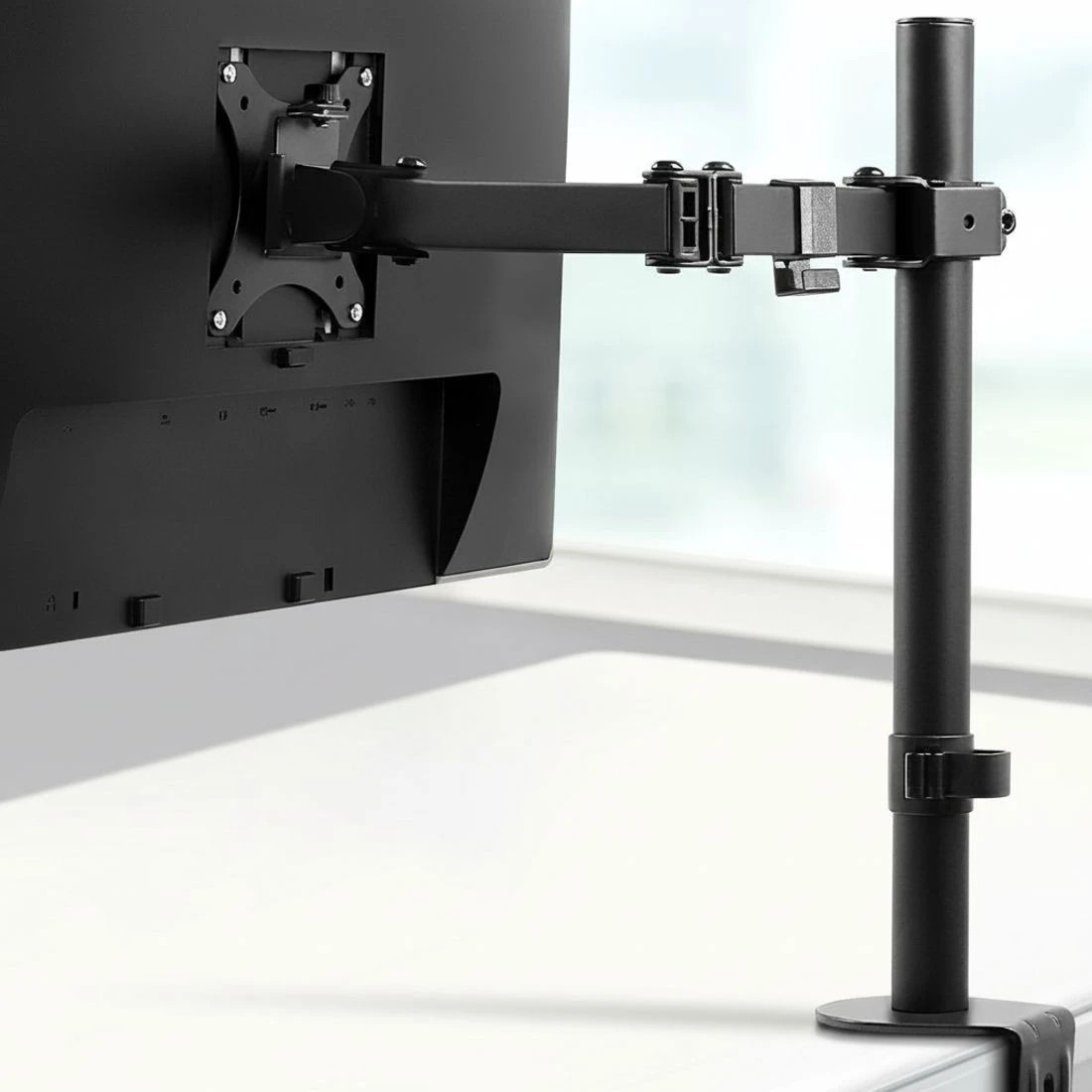 8 Artiss Monitor Arm Desk Mount Screen Bracket Holder - Black, 8 of 8