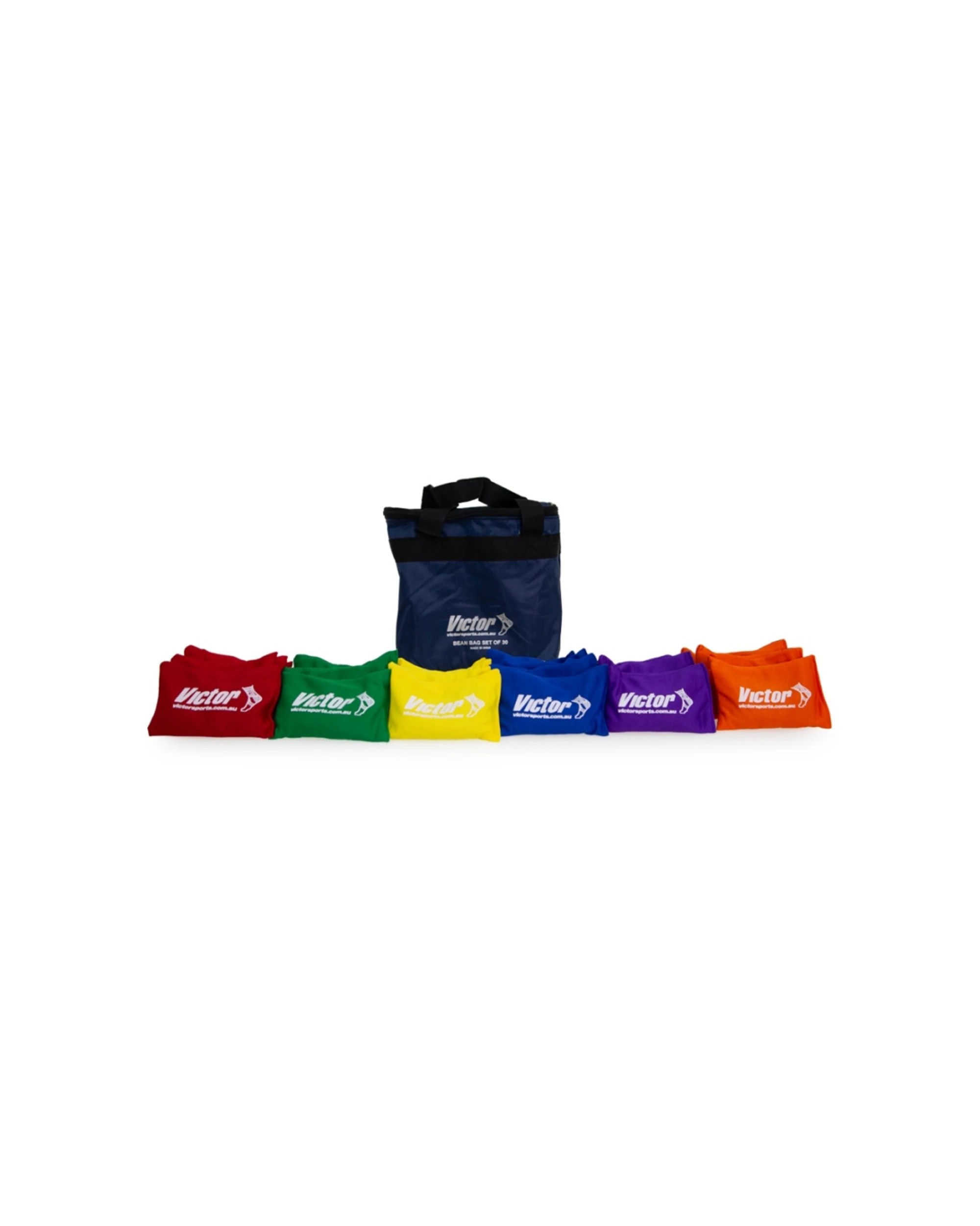2 Victor Sports 30pc Bean Bags Set With Carry Bag 10x15cm - Multi, 2 of 3