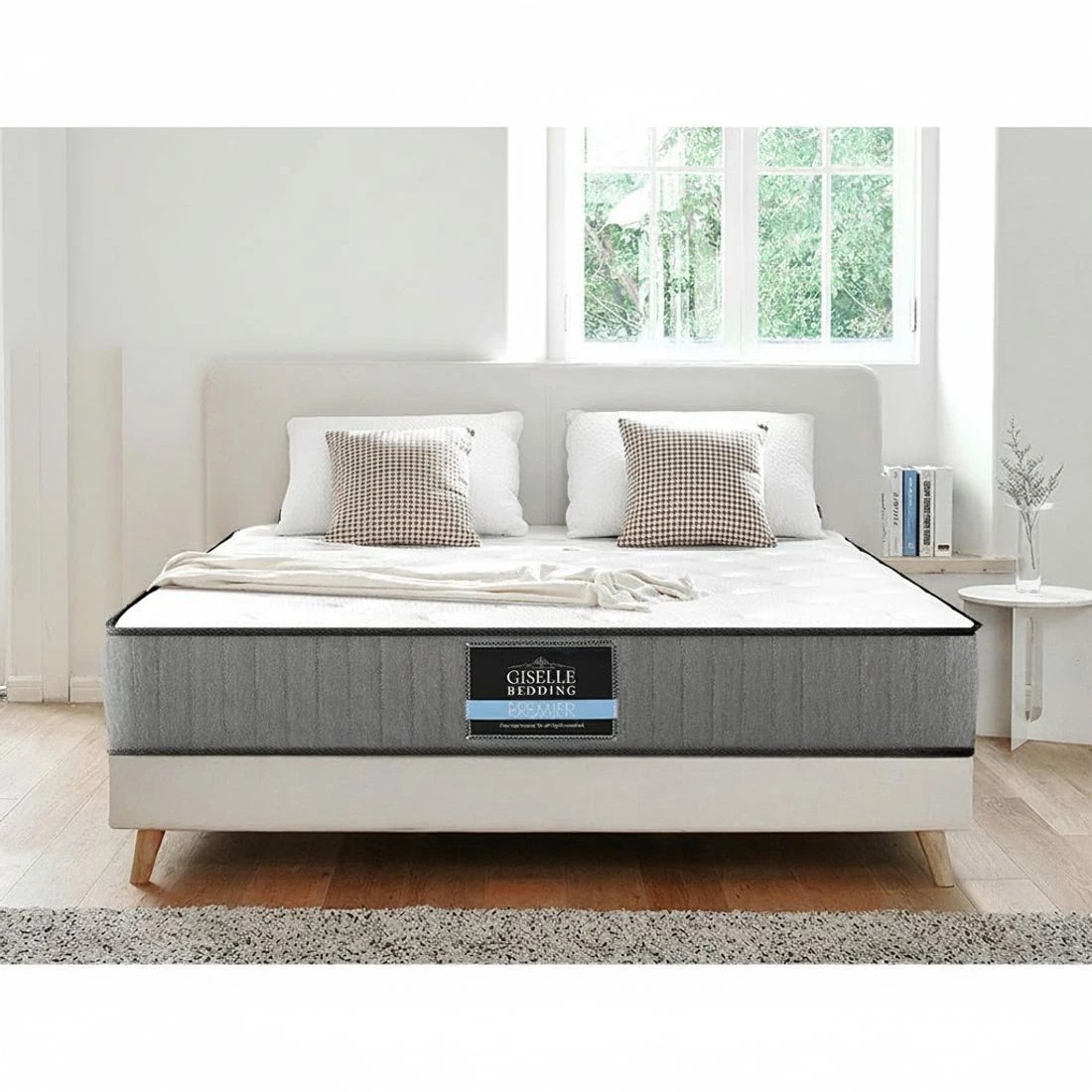 7 Giselle Bedding 23cm Mattress Extra Firm Queen - Queen Bed - Multi, 7 of 8