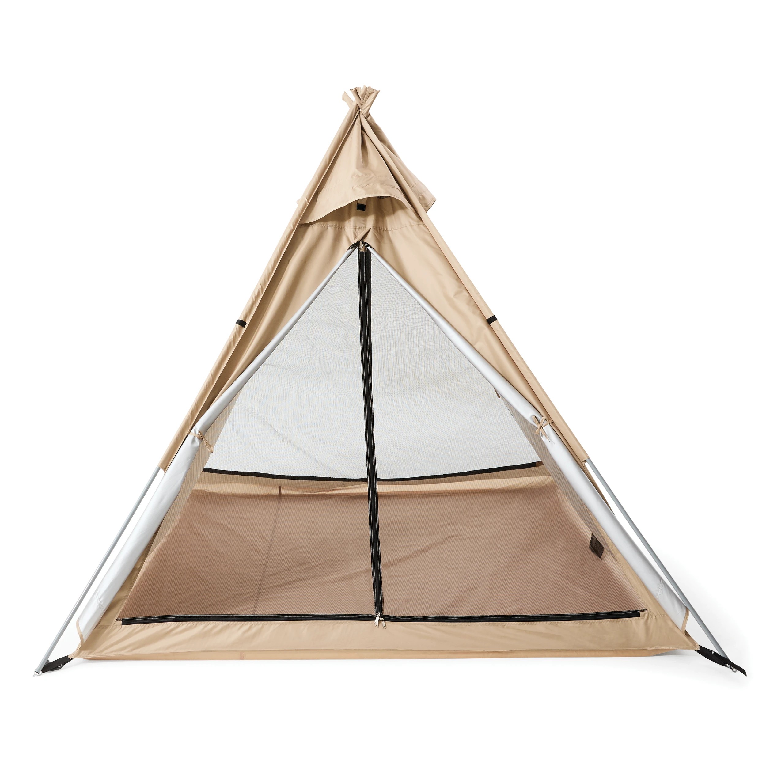 5 3 Person Bell Tent - Beige, 5 of 10