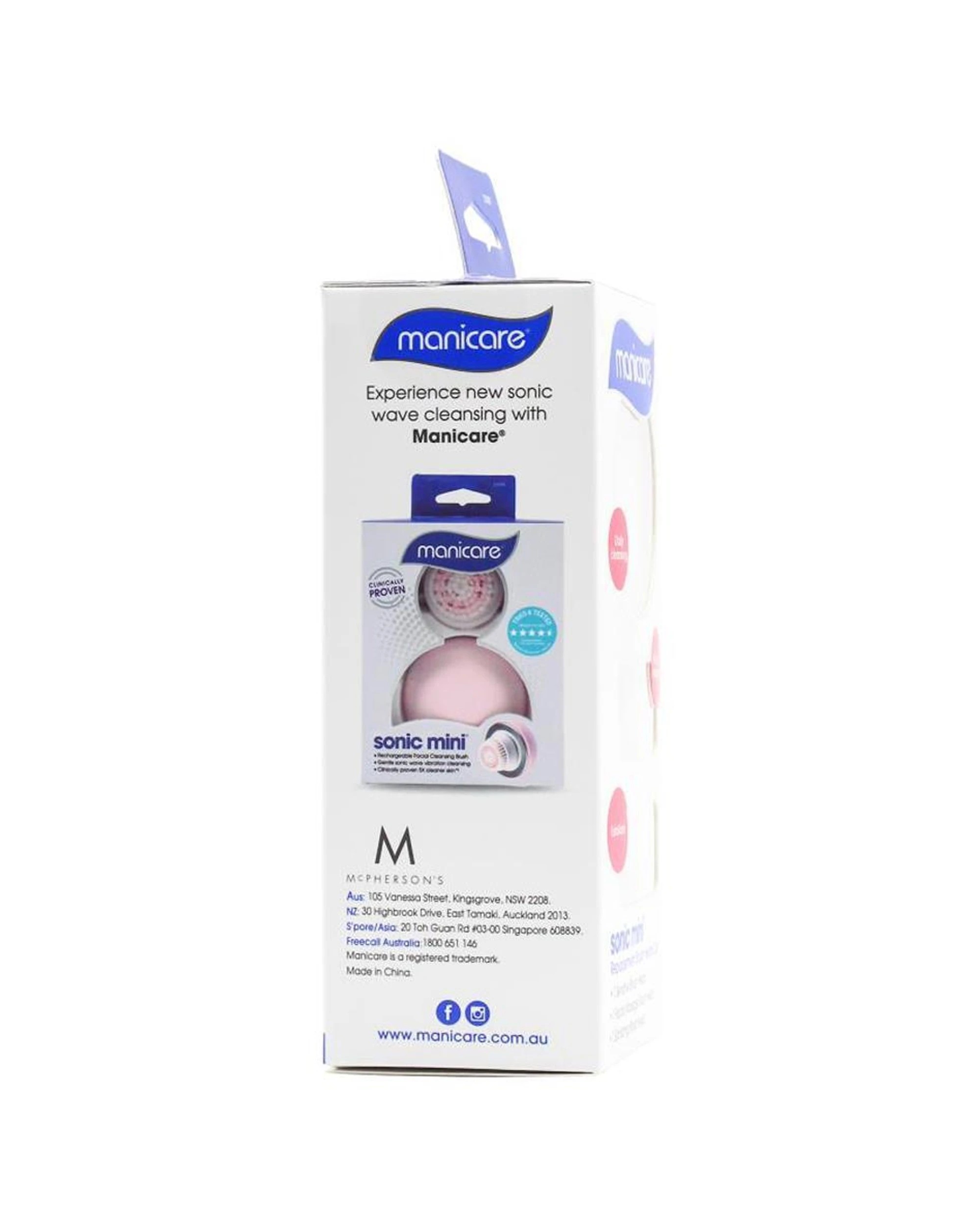 5 Manicare 27pc Sonic Mini Facial Cleanser Replacement Brush Head - White, 5 of 5
