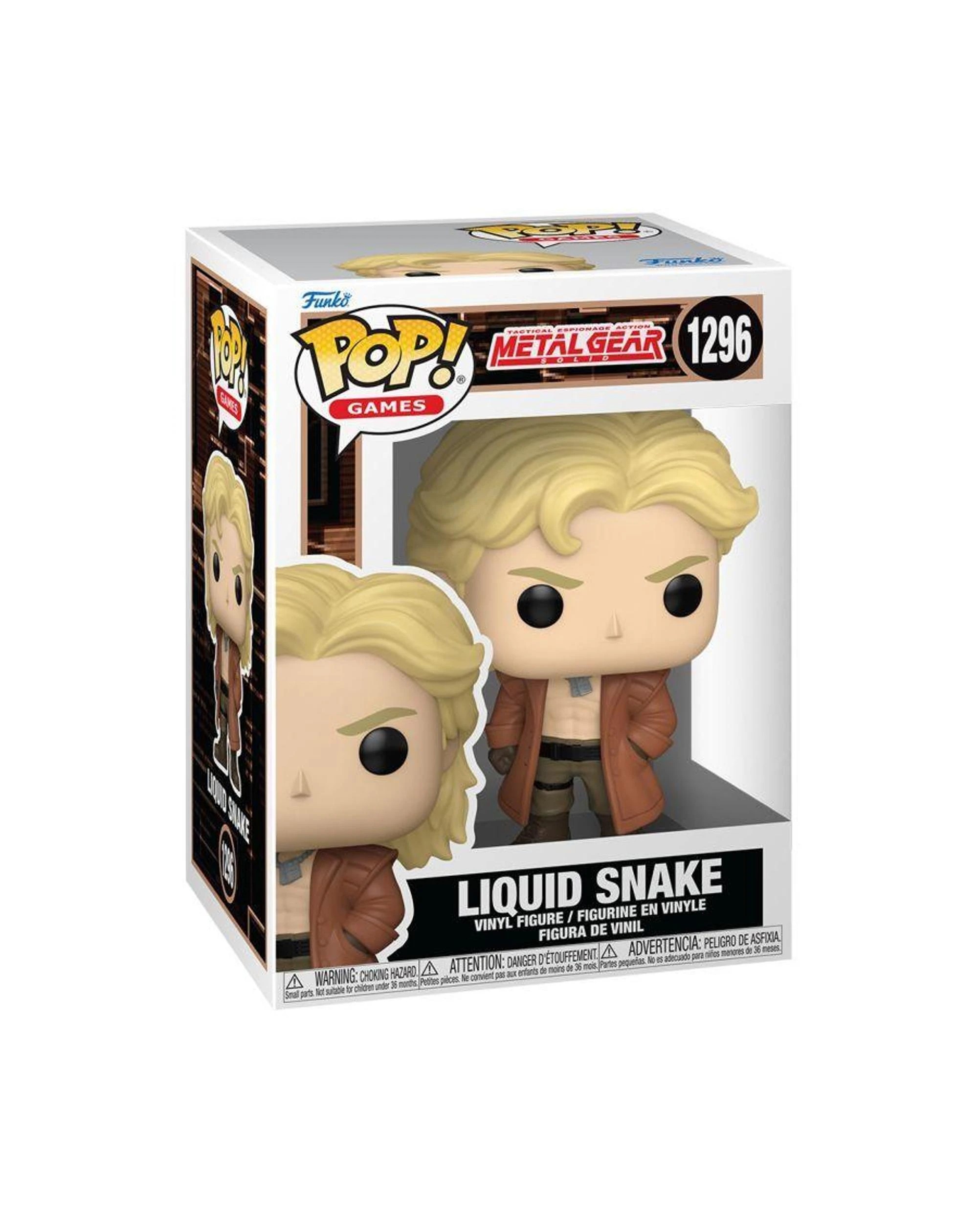 3 Metal Gear Solid Liquid Snake Funko POP! Vinyl, 3 of 3