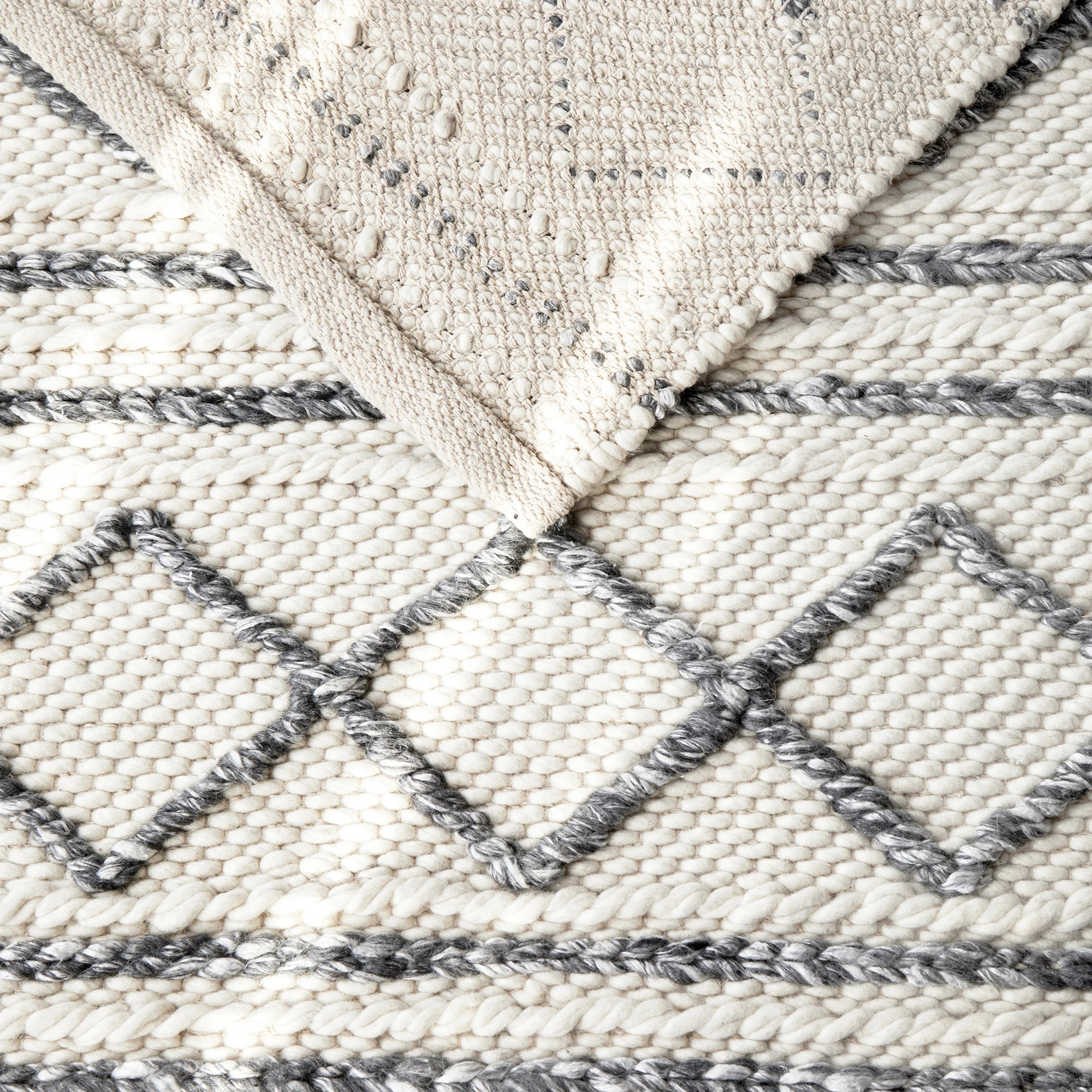 5 Common Ground Rugs Alcove 326 225x155cm - Medium Floor Rug - Natural, 5 of 6
