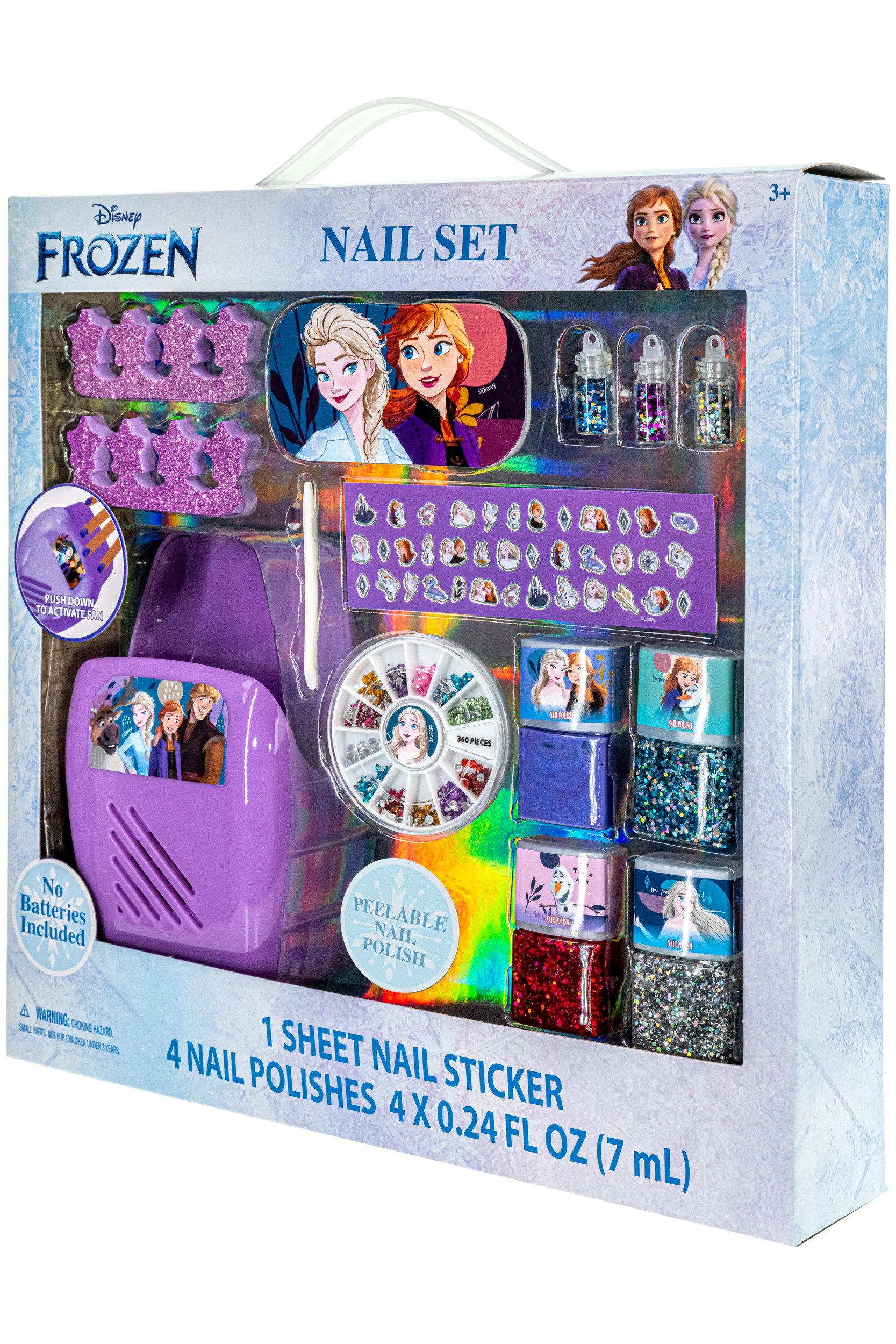 4 Disney Frozen 14 Piece Nail Art Set, 4 of 5