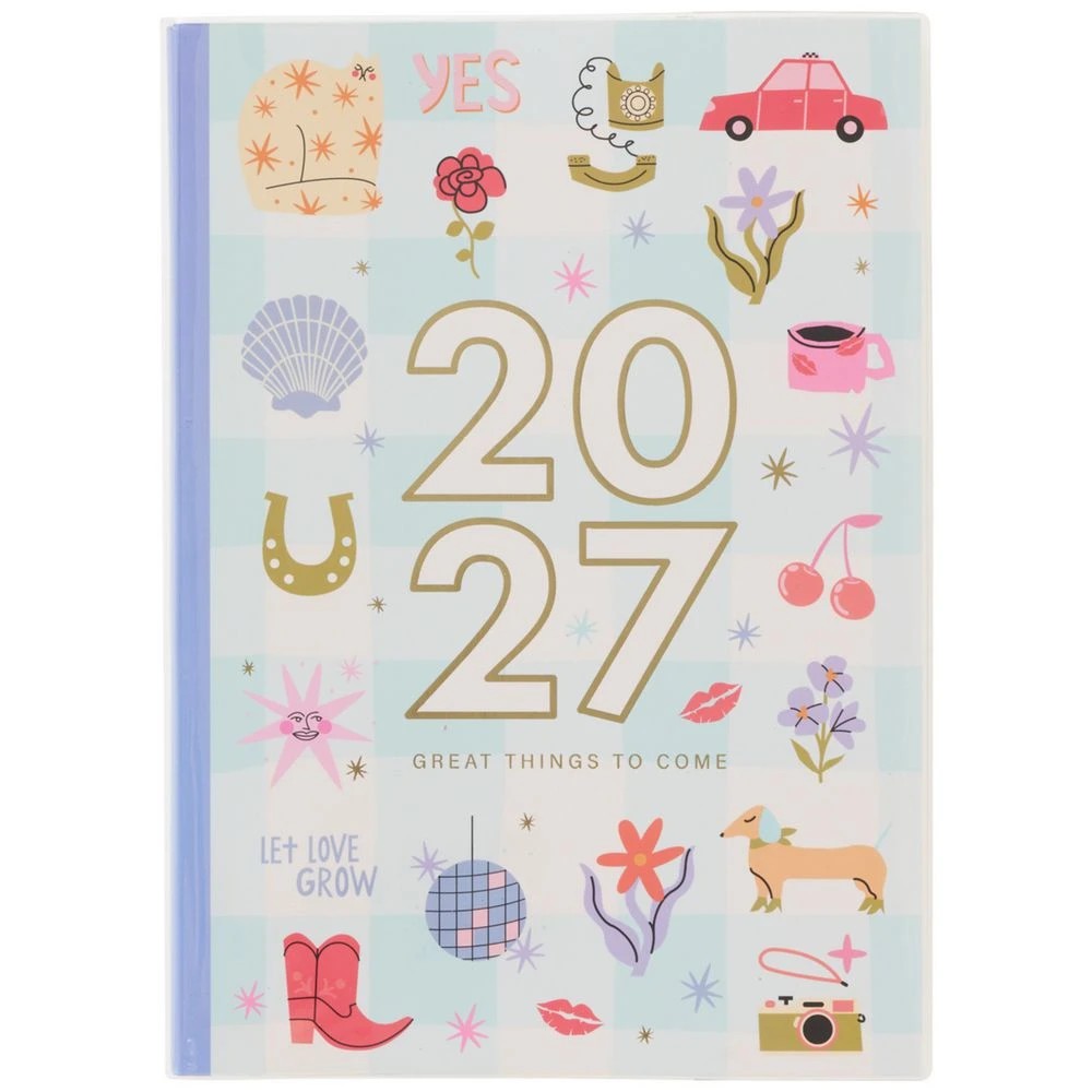 2 Officeworks A4 Week to View 2027 Cute Diary, 2 of 6