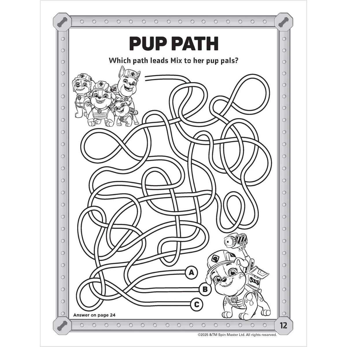 4 Nickelodeon Rubble & Crew Activity Kit - Book, 4 of 5